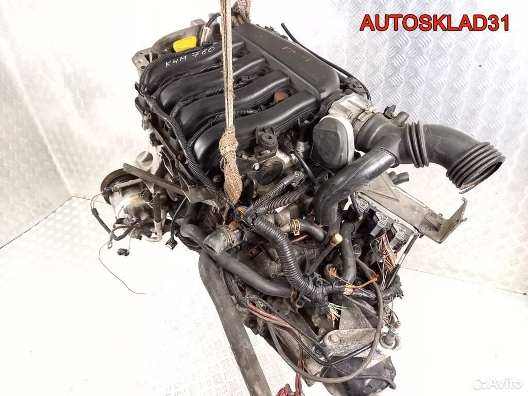 Двигатель K4M 760 Renault Megane 2 1.6 Бензин, 100000 рублей, Дубовое