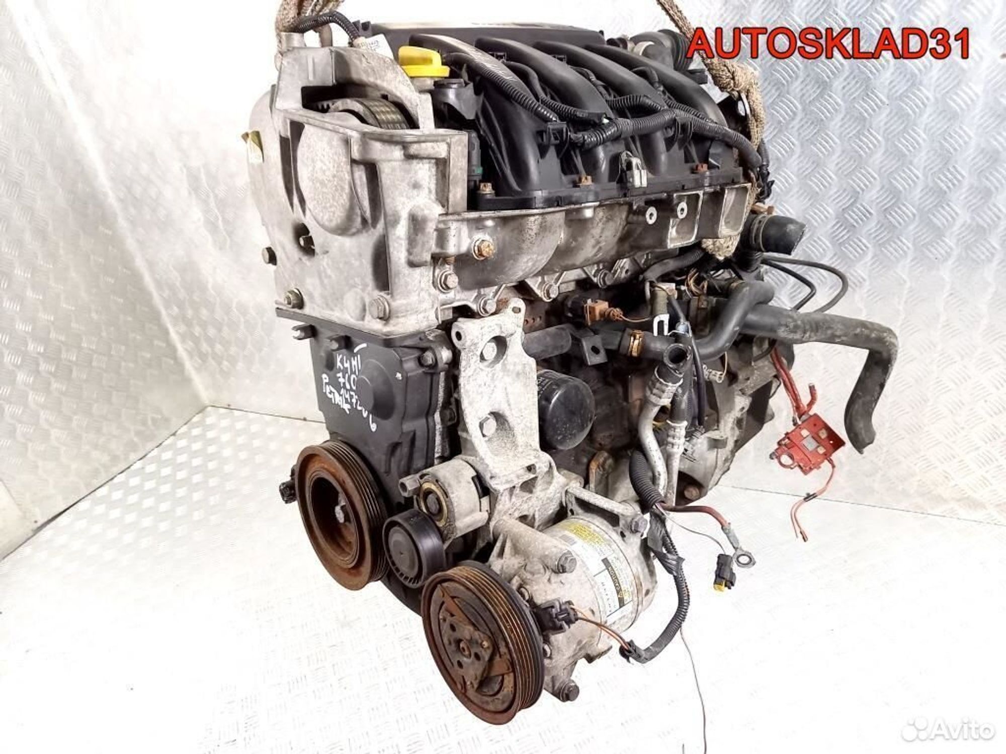 Двигатель K4M 760 Renault Megane 2 1.6 Бензин, 100000 рублей, Дубовое