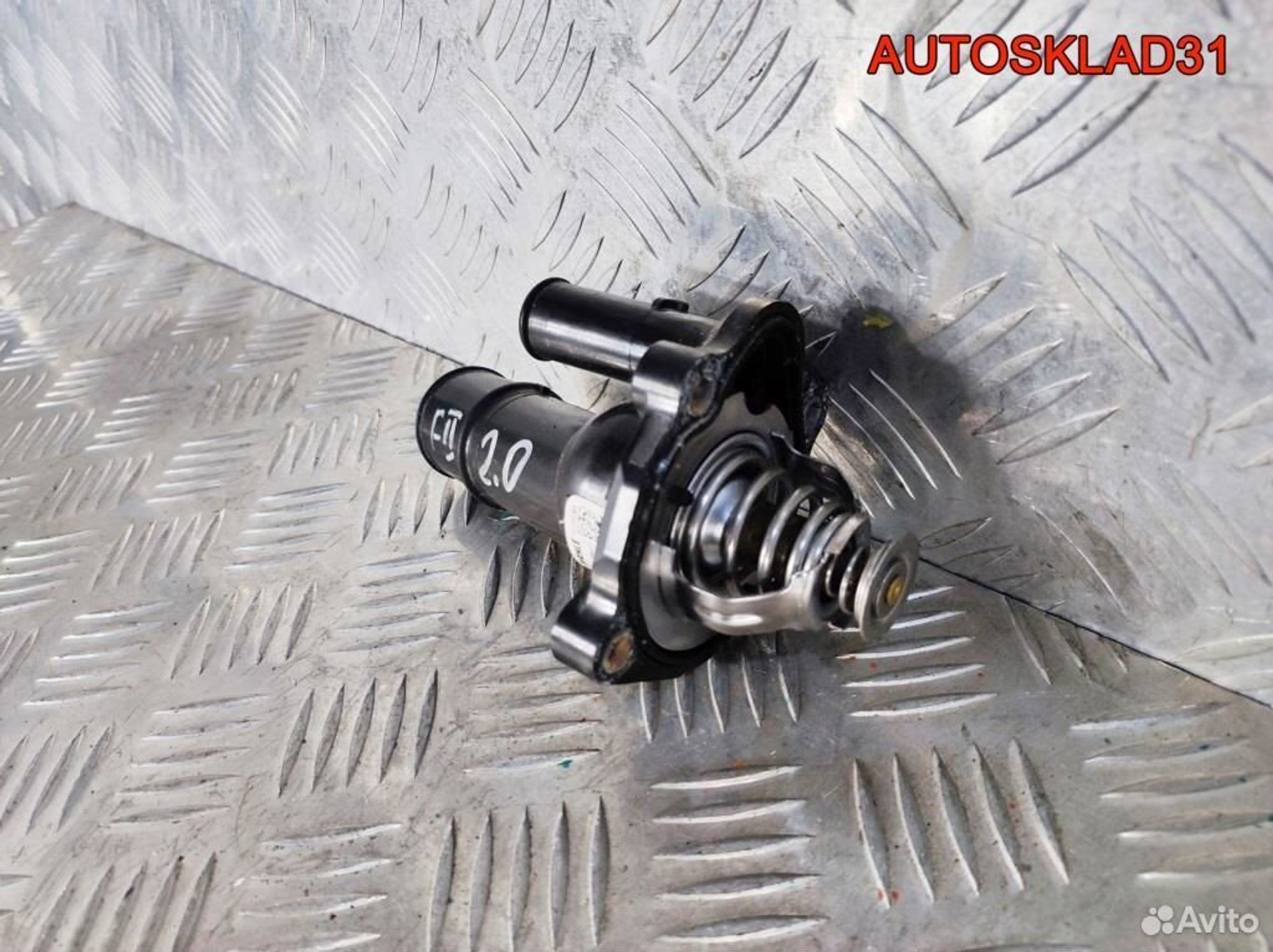 Корпус термостата Ford Focus 2 2,0 aoda 5653258, 1100 рублей, Дубовое