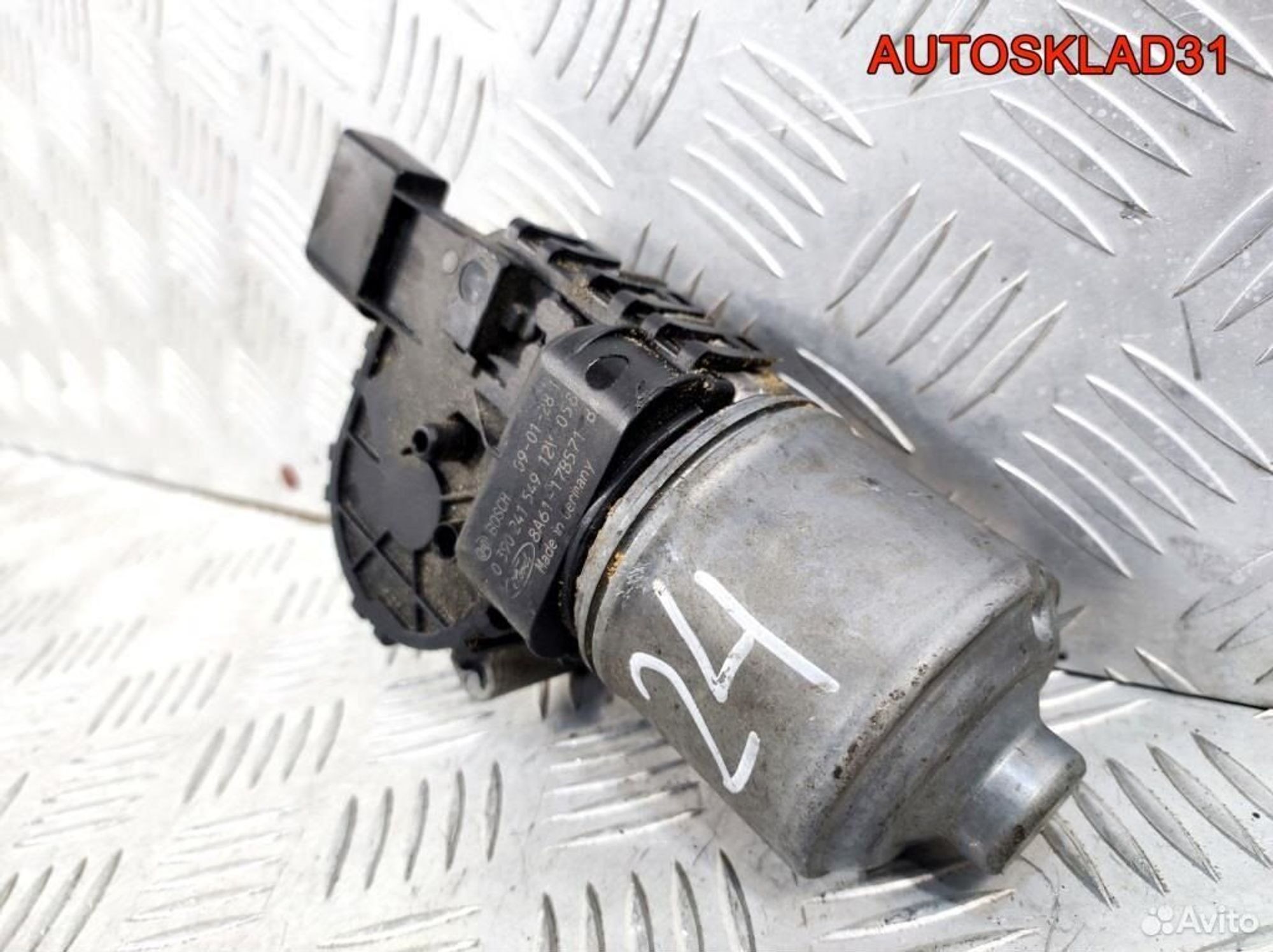 Моторчик стеклоочистителя Ford Fiesta 8A6117B571BA, 2100 рублей, Дубовое