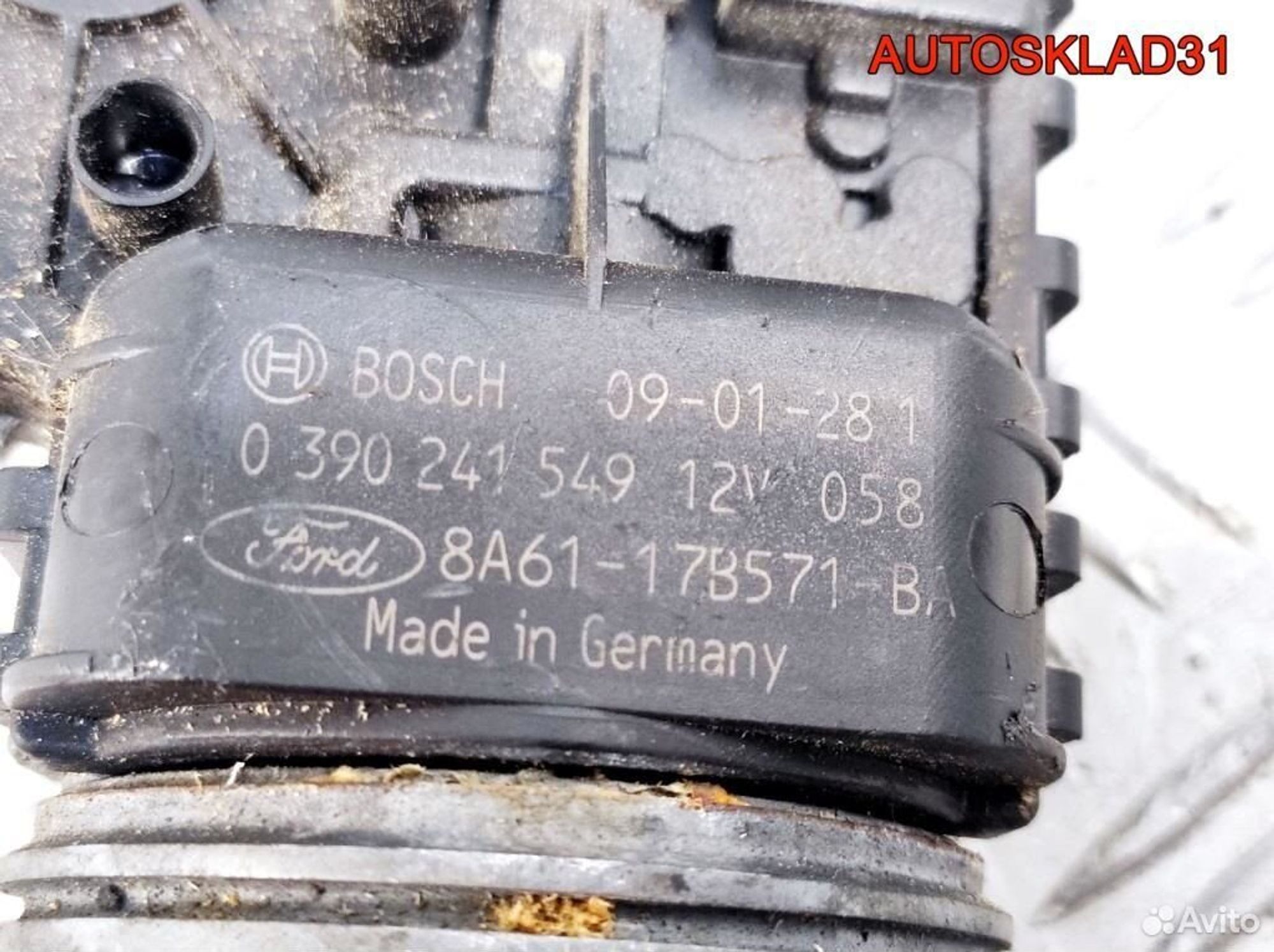 Моторчик стеклоочистителя Ford Fiesta 8A6117B571BA, 2100 рублей, Дубовое