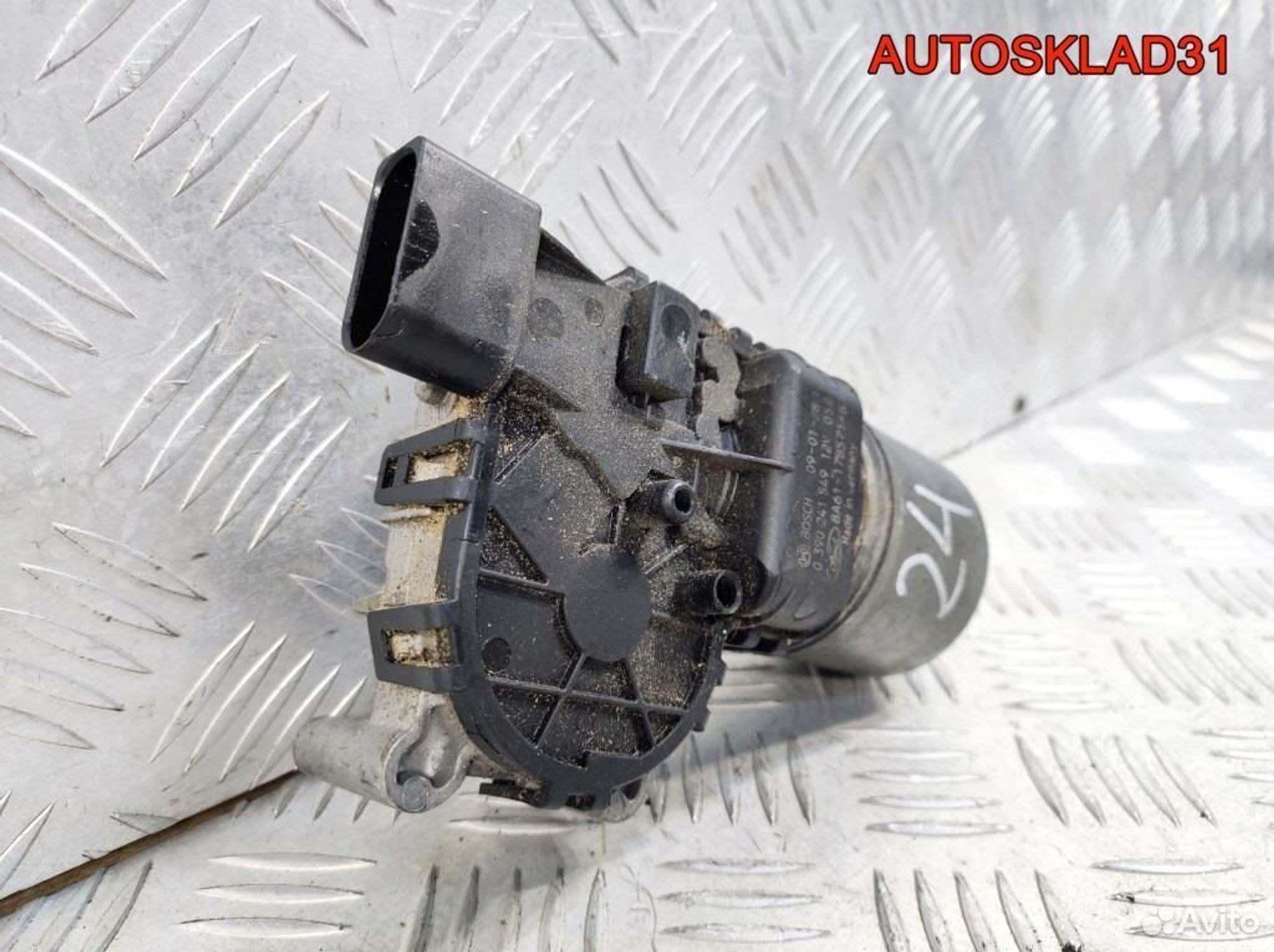 Моторчик стеклоочистителя Ford Fiesta 8A6117B571BA, 2100 рублей, Дубовое