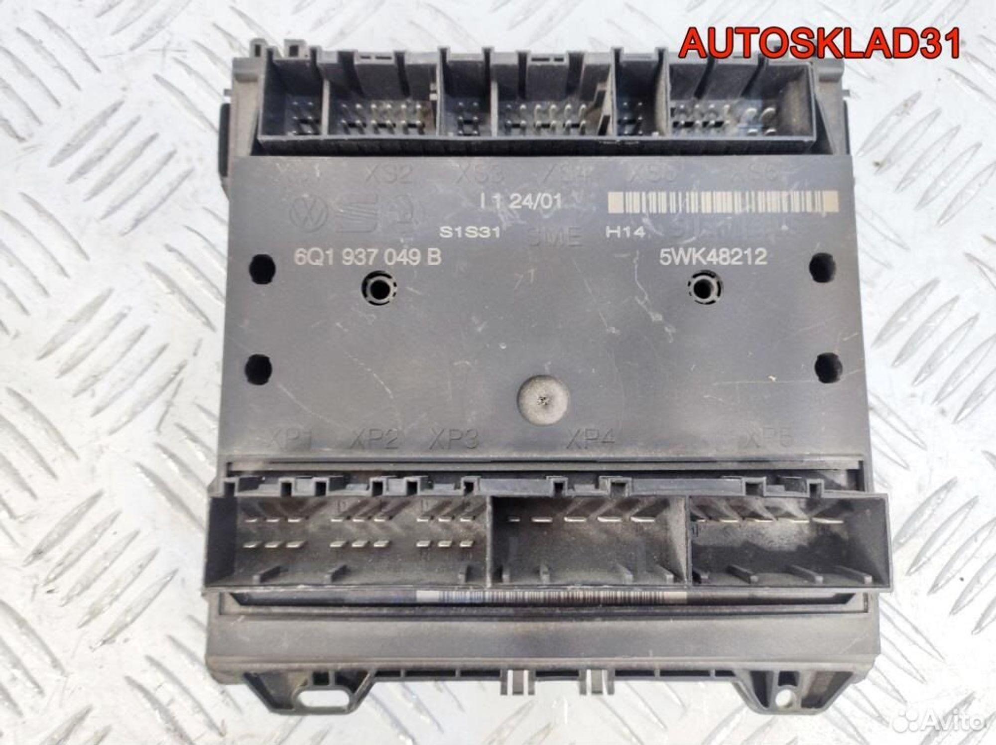 Блок комфорта VW Polo 1.4 BNM 6Q1937049B Дизель, 2300 рублей, Дубовое