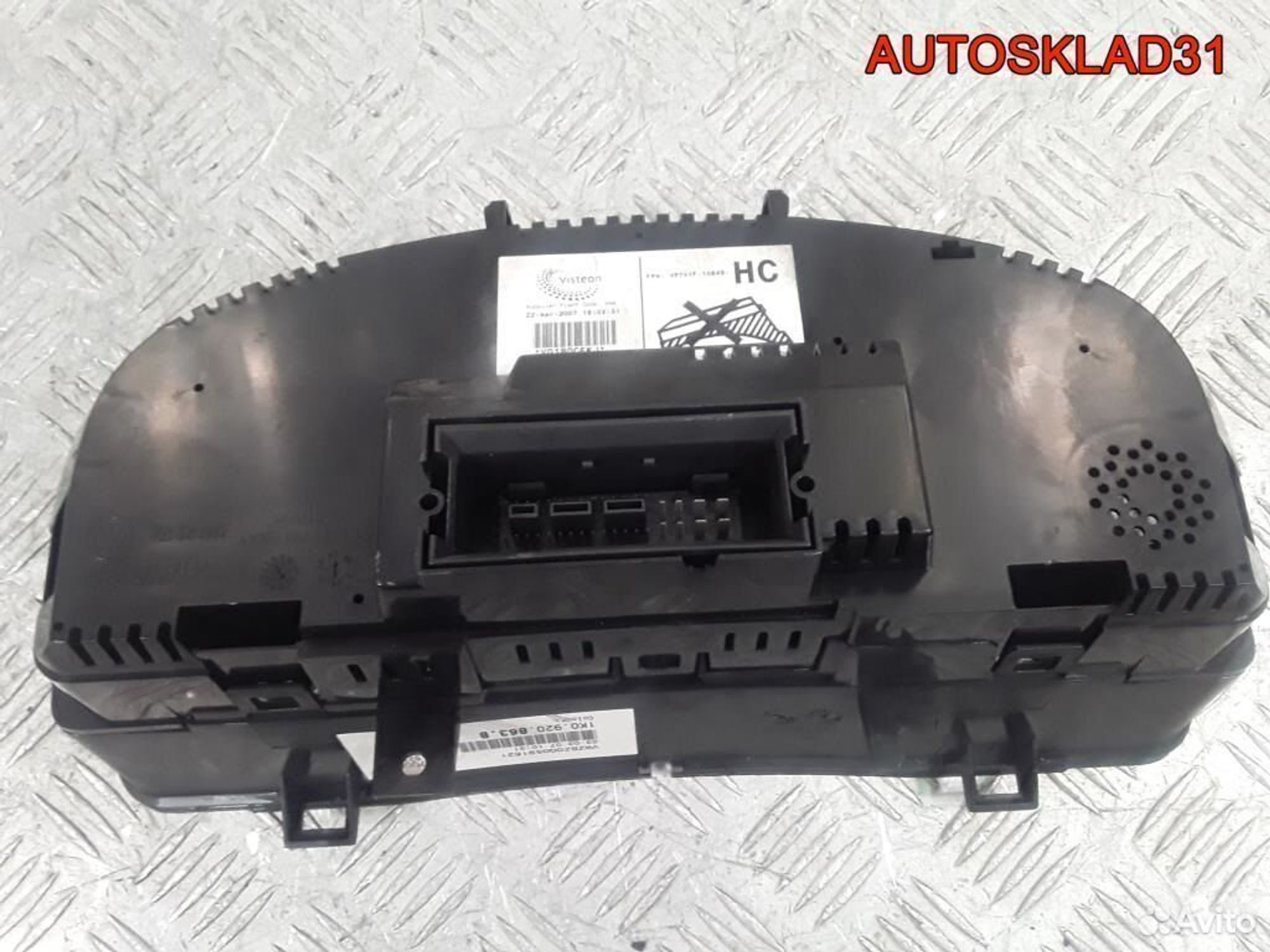 Панель приборов VW Golf 5 1K0920863B 1,9 Дизель, 2900 рублей, Дубовое