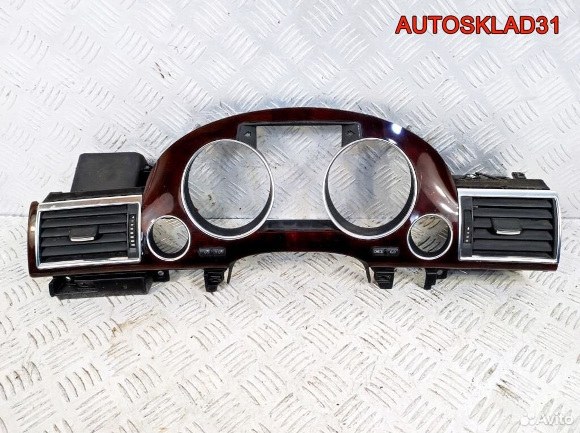 Накладка приборной панели Audi A8 D3 4E1857115, 2500 рублей, Дубовое