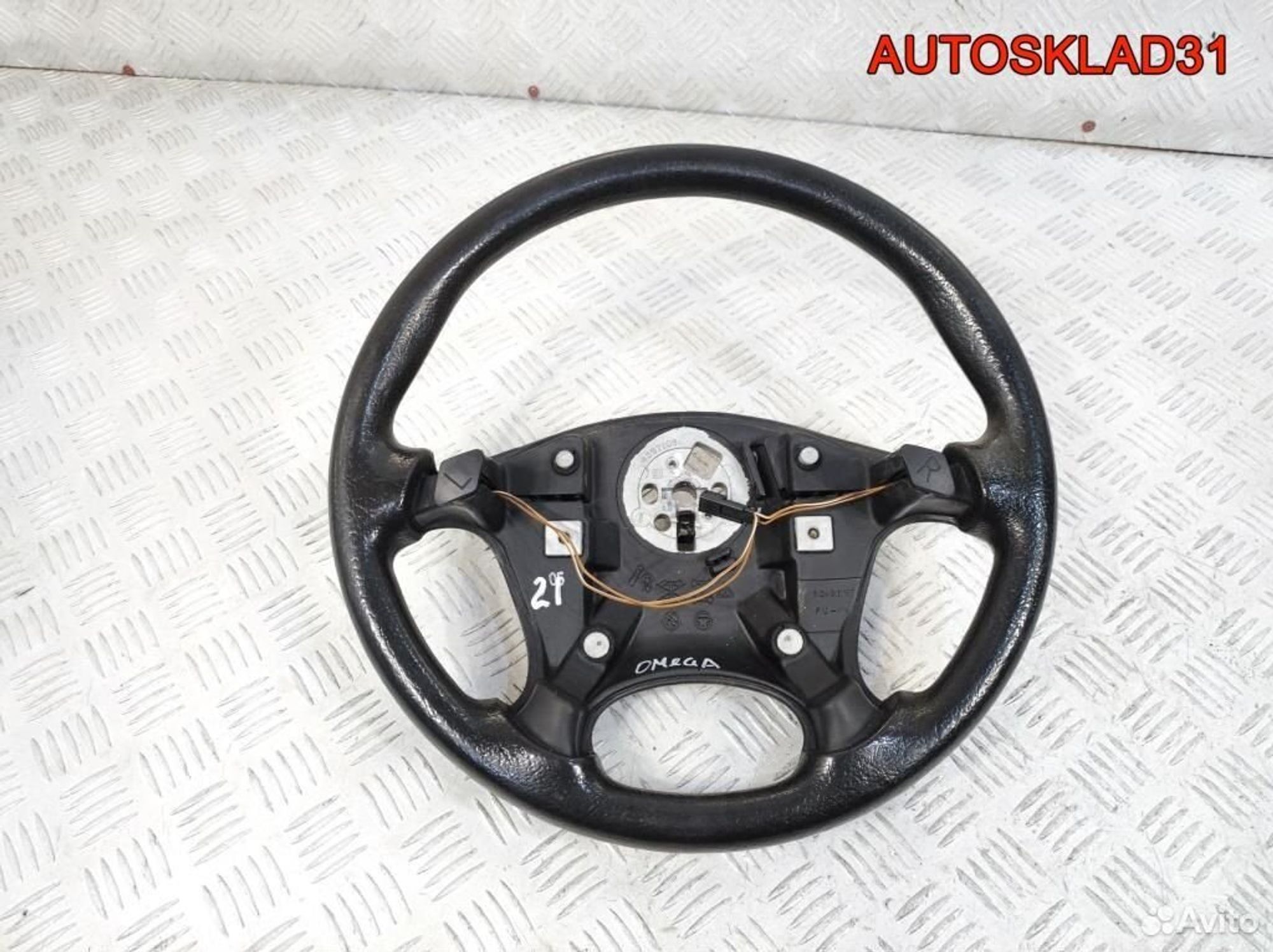 Рулевое колесо Opel Omega B 90497157, 2100 рублей, Дубовое