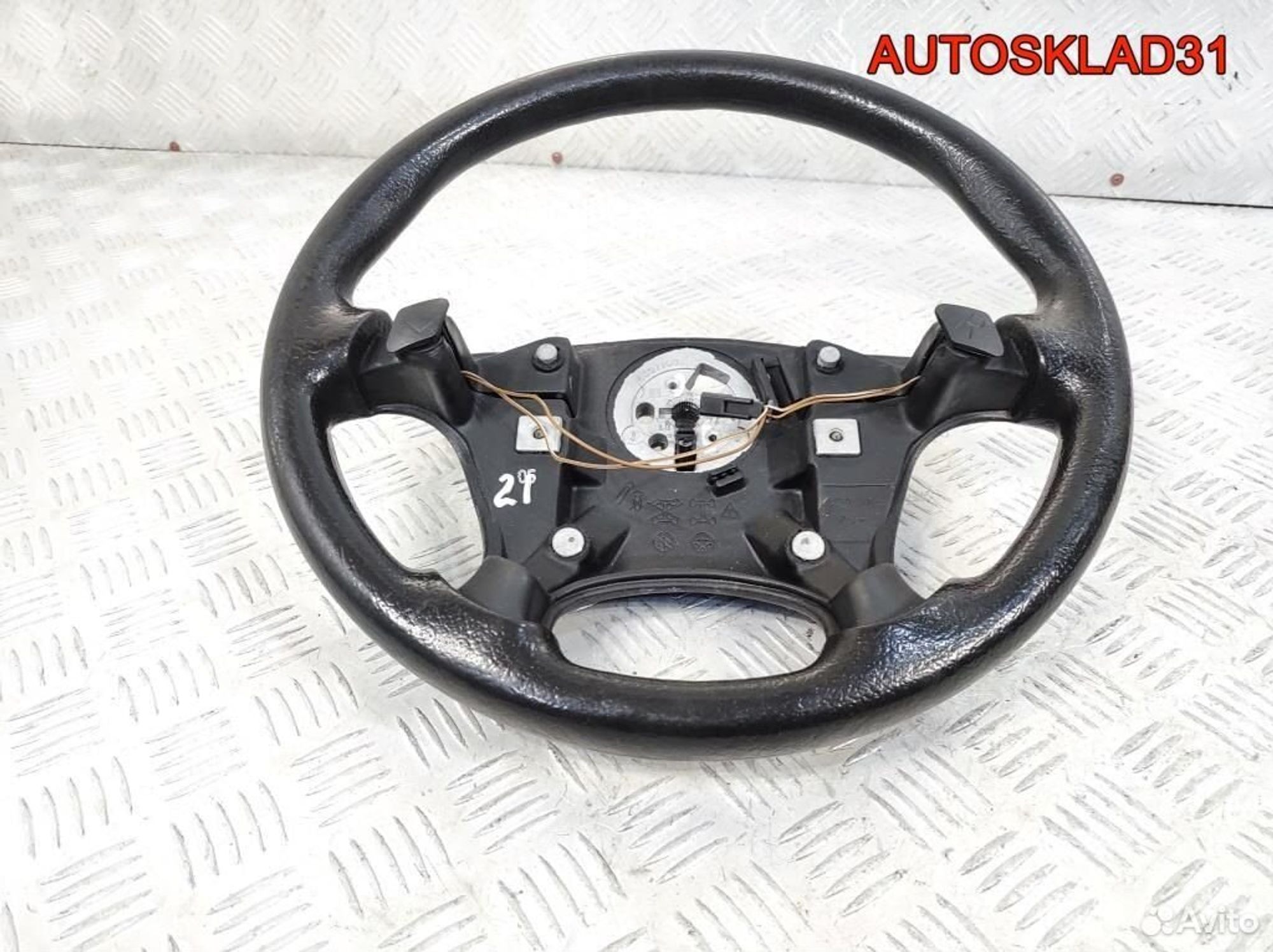 Рулевое колесо Opel Omega B 90497157, 2100 рублей, Дубовое