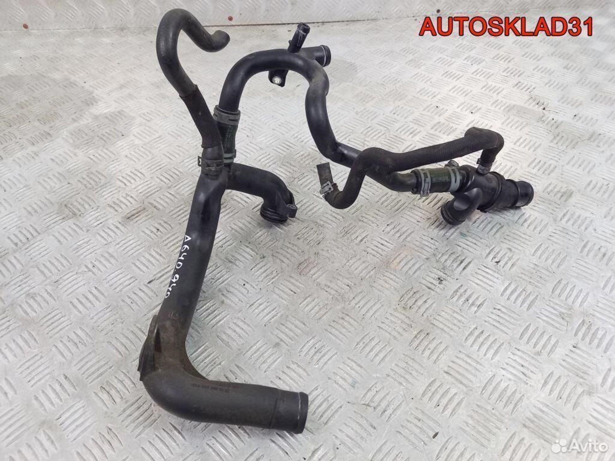 Патрубки системы охлаждения Mercedes W169 640.940, 2500 рублей, Дубовое