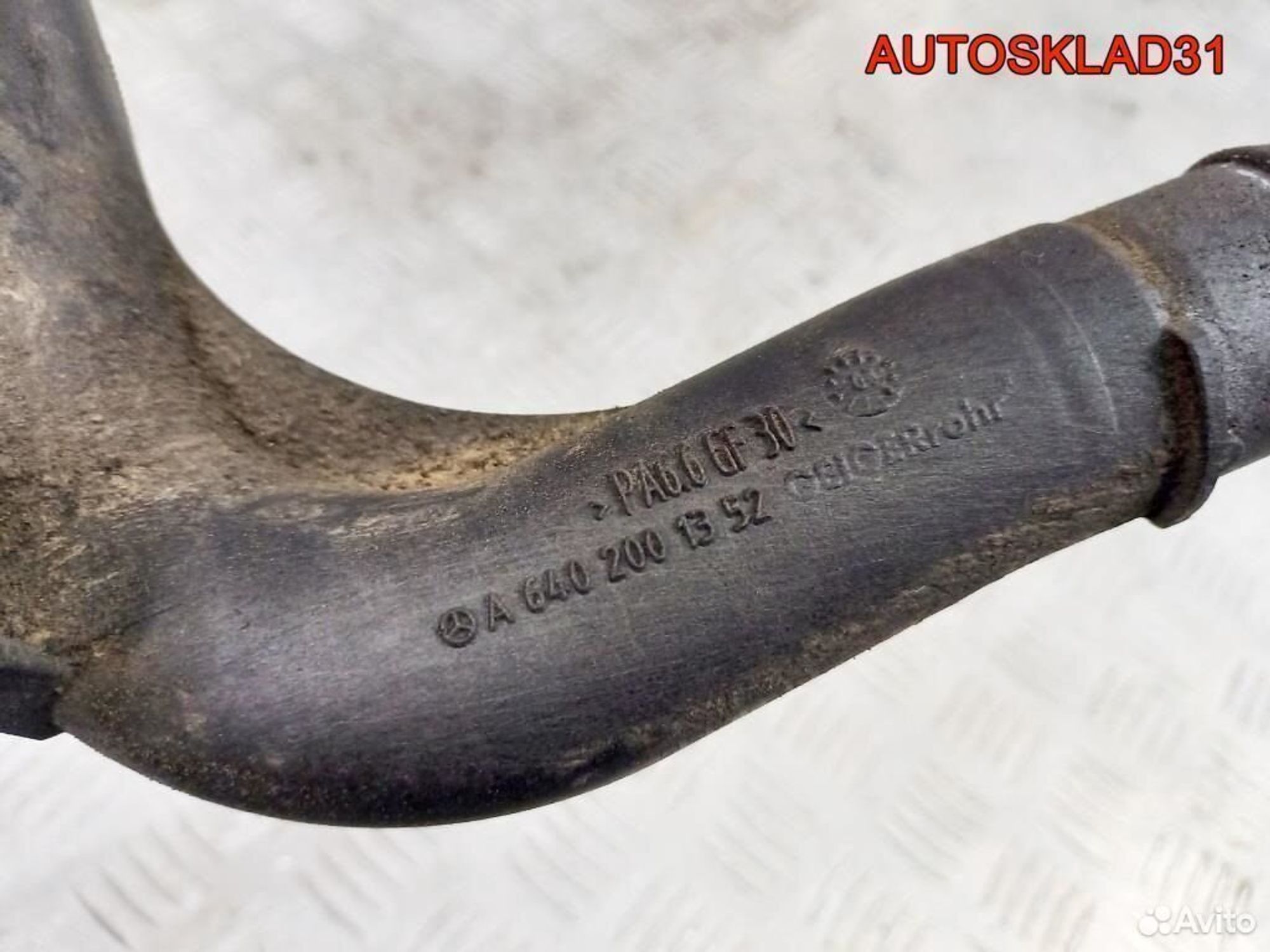 Патрубки системы охлаждения Mercedes W169 640.940, 2500 рублей, Дубовое