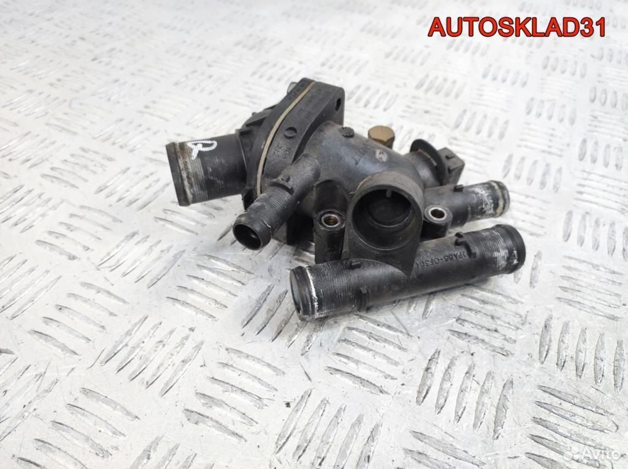 Корпус термостата Volvo V40 F9Q 8200065390, 1700 рублей, Дубовое