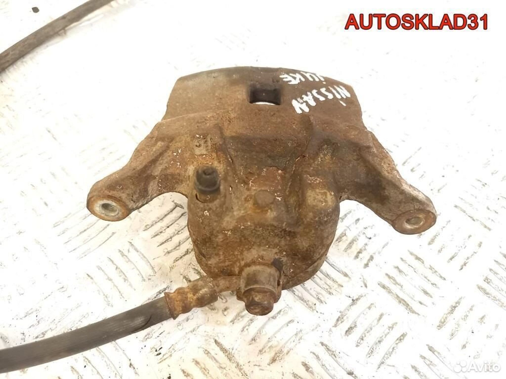 Суппорт тормозной передний левый Nissan Juke, 1100 рублей, Дубовое