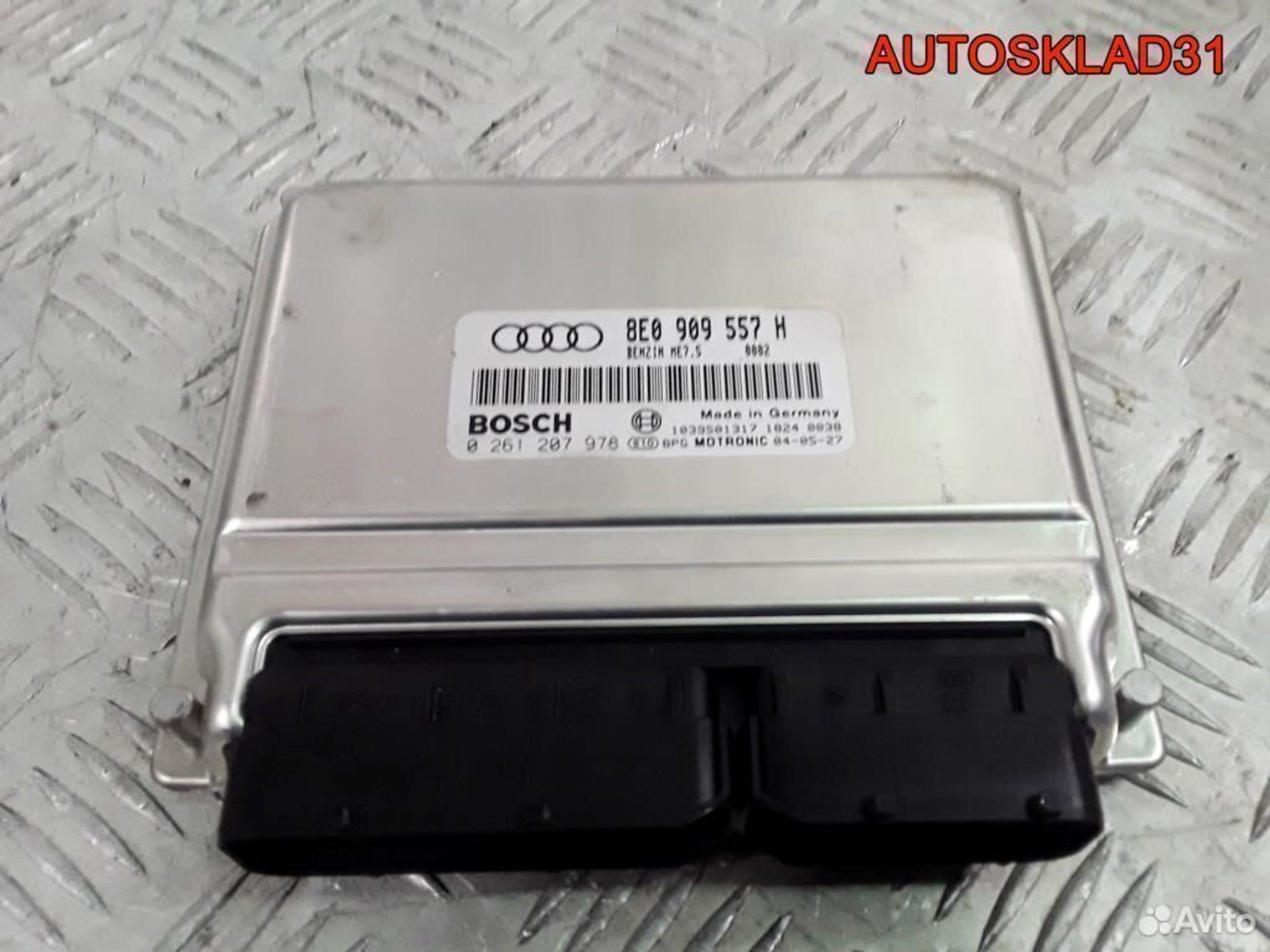 Блок управления двигателем Audi A4 B6 2003, 3600 рублей, Дубовое