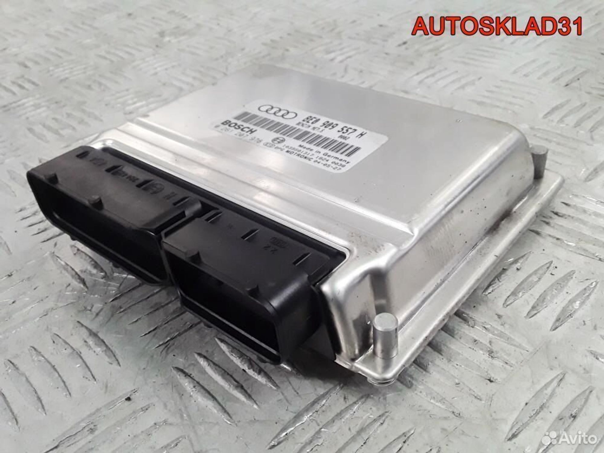 Блок управления двигателем Audi A4 B6 2003, 3600 рублей, Дубовое