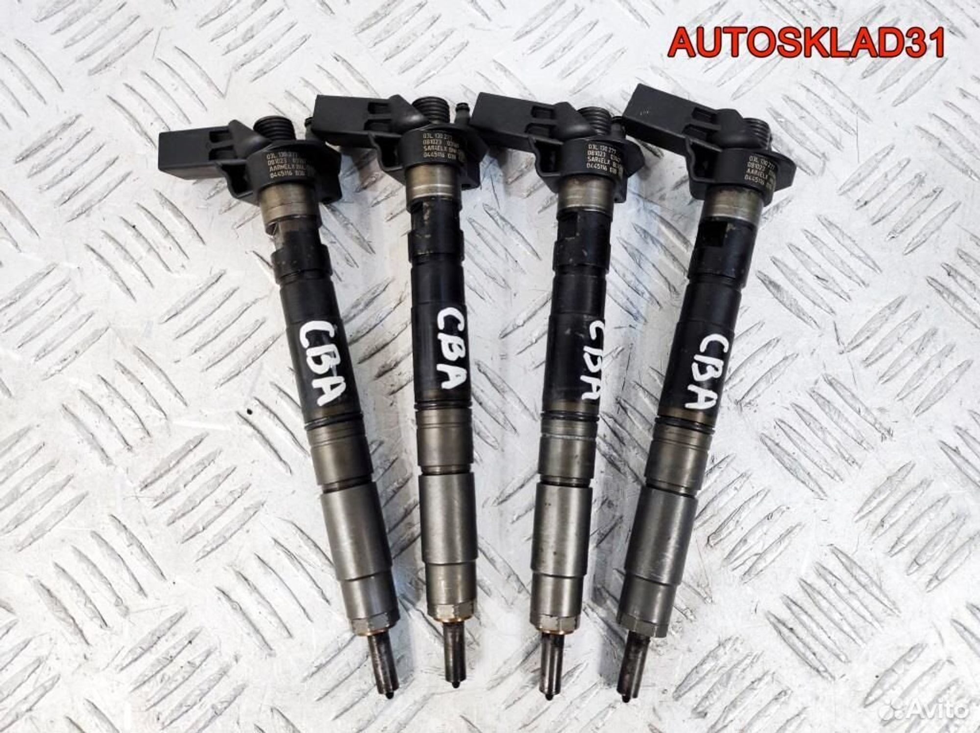 Форсунка дизельная VW Passat B6 2.0 CBA 03L130277, 13300 рублей, Дубовое