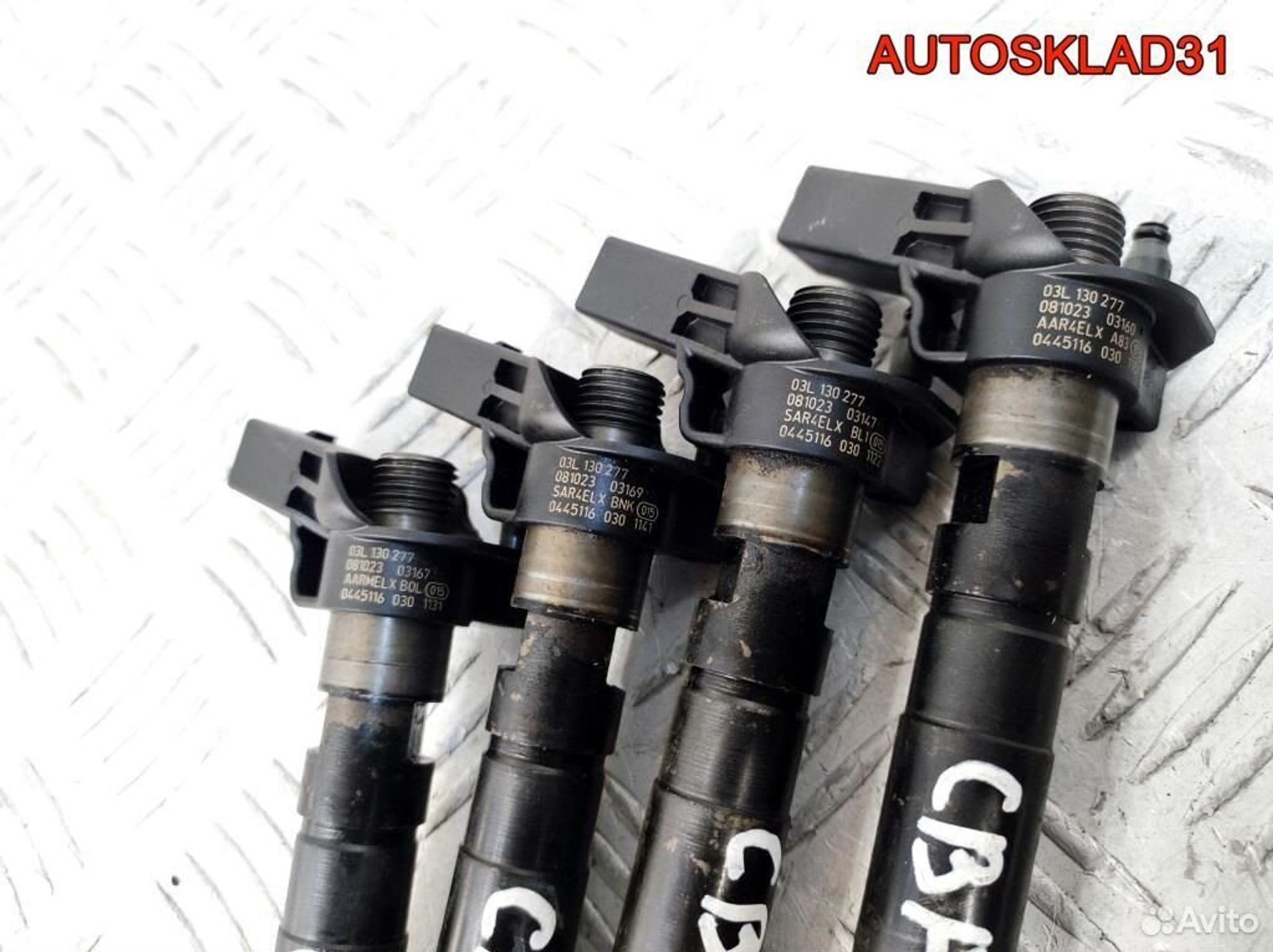 Форсунка дизельная VW Passat B6 2.0 CBA 03L130277, 13300 рублей, Дубовое