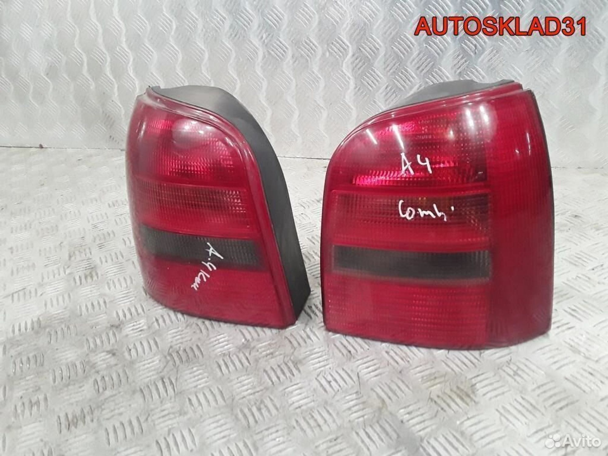 Фонарь задний Audi A4 B5 Универсал 8D9945095, 2600 рублей, Дубовое