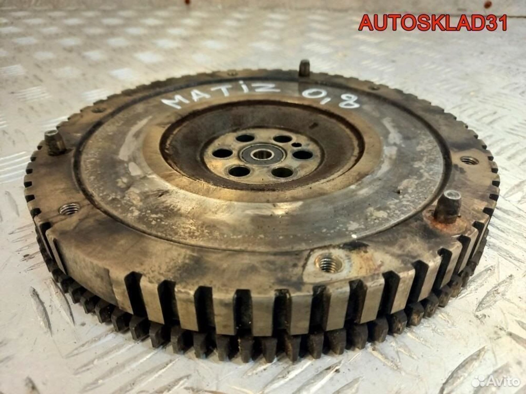 Маховик Daewoo Matiz M100 A08S3 бензин 96565866, 500 рублей, Дубовое