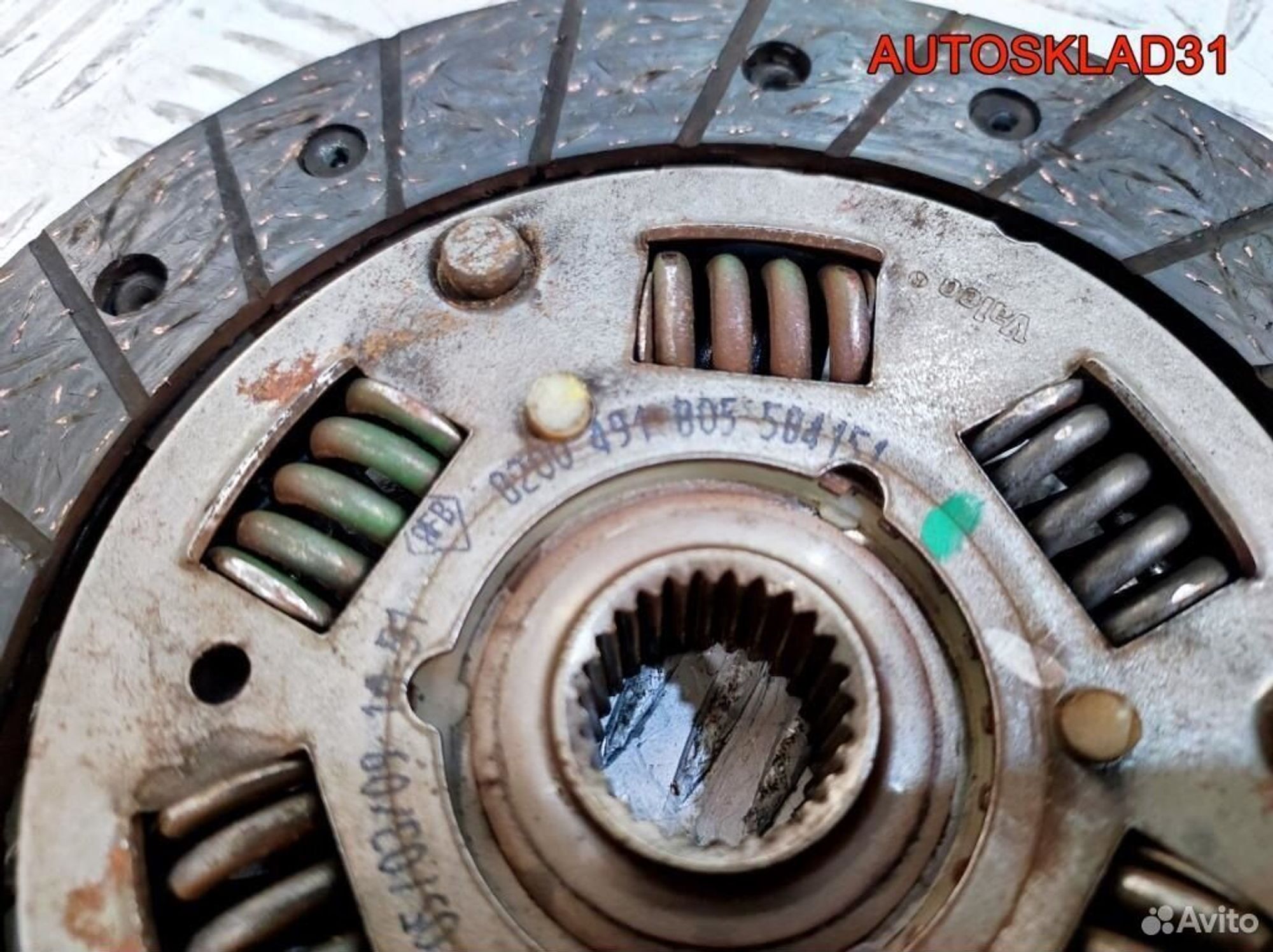 Корзина сцепления Renault Logan 1.4 K7J 8200383667, 2600 рублей, Дубовое