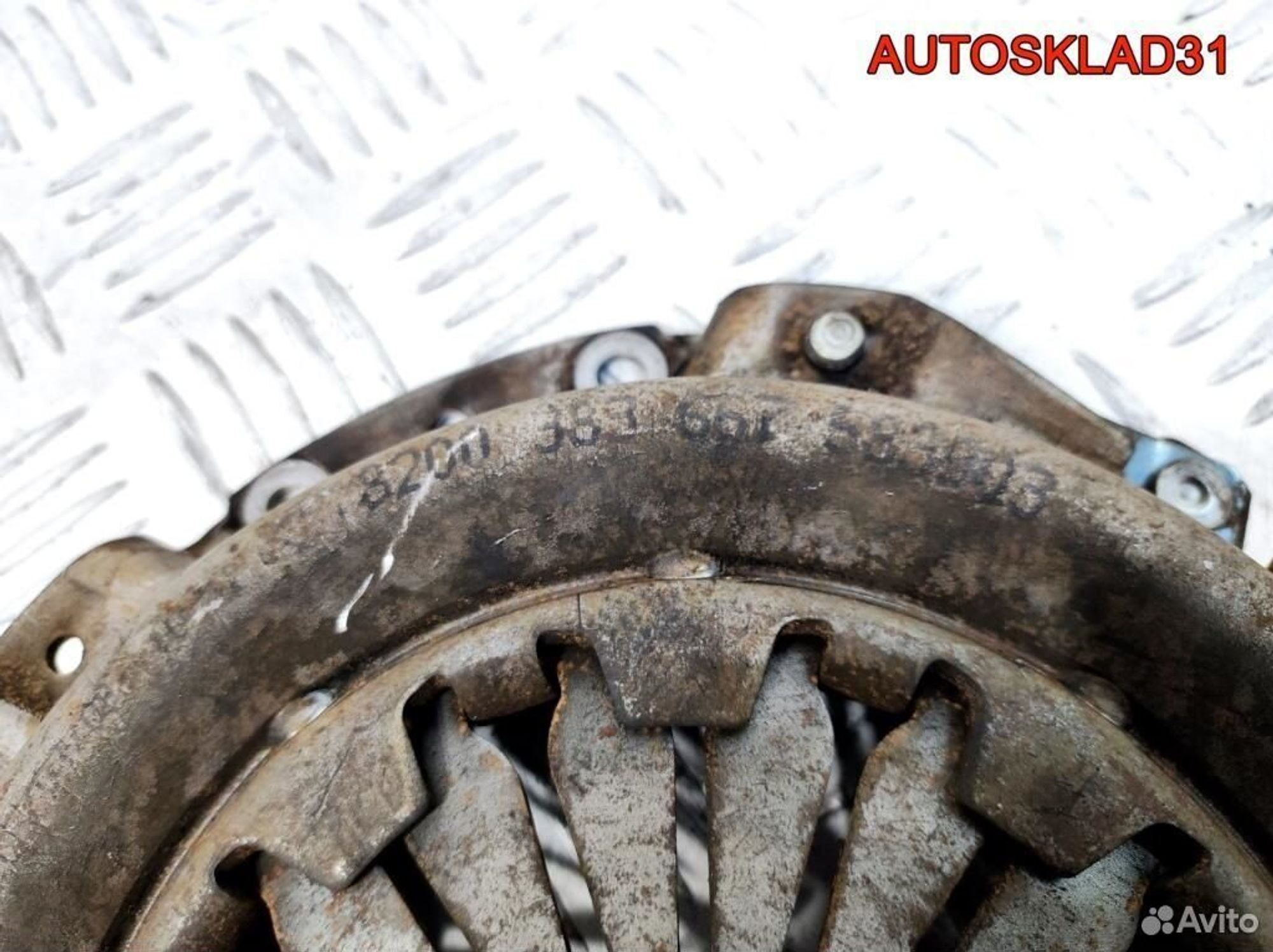 Корзина сцепления Renault Logan 1.4 K7J 8200383667, 2600 рублей, Дубовое