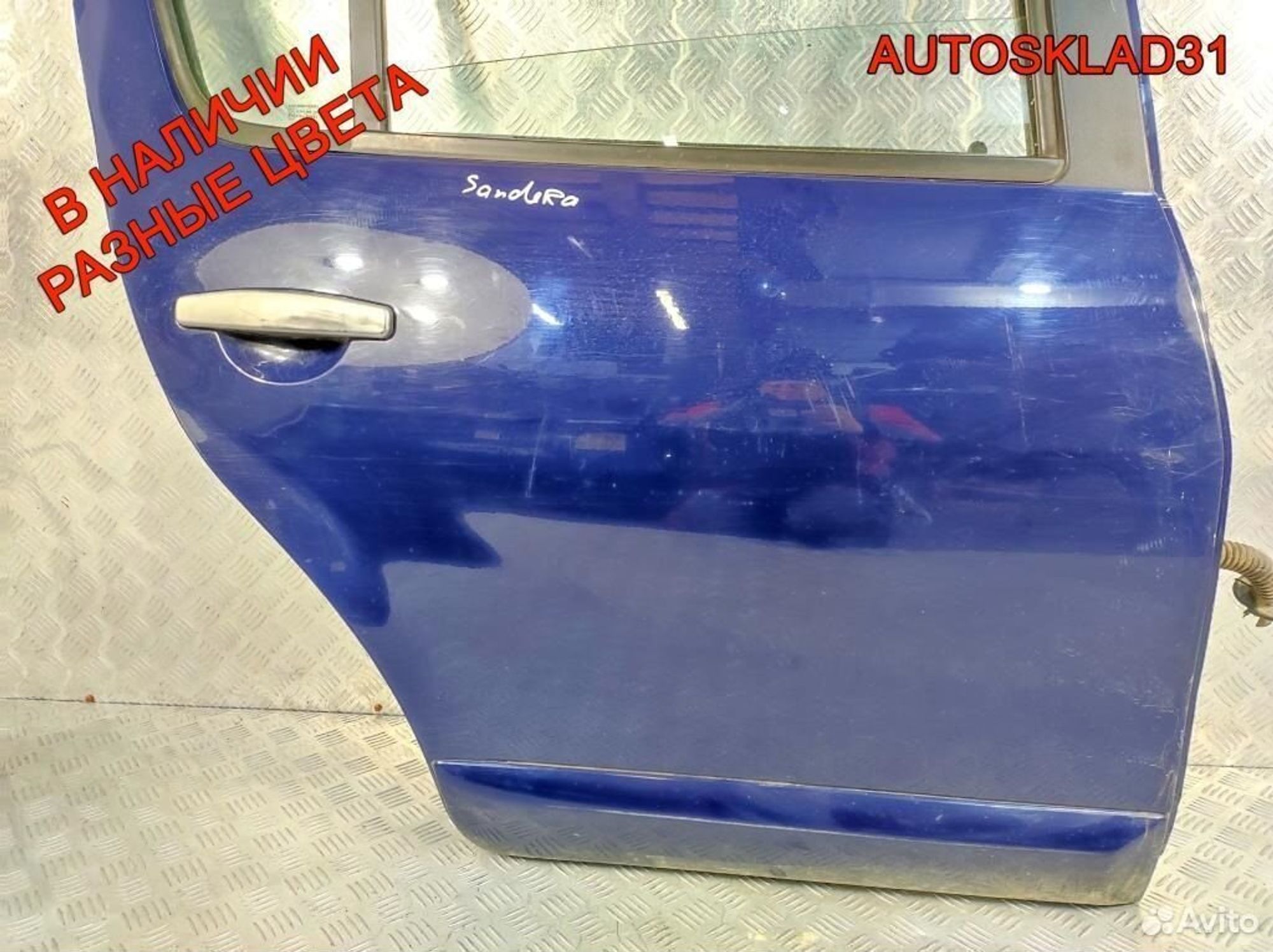 Дверь задняя правая Renault Sandero 821006948R, 18000 рублей, Дубовое