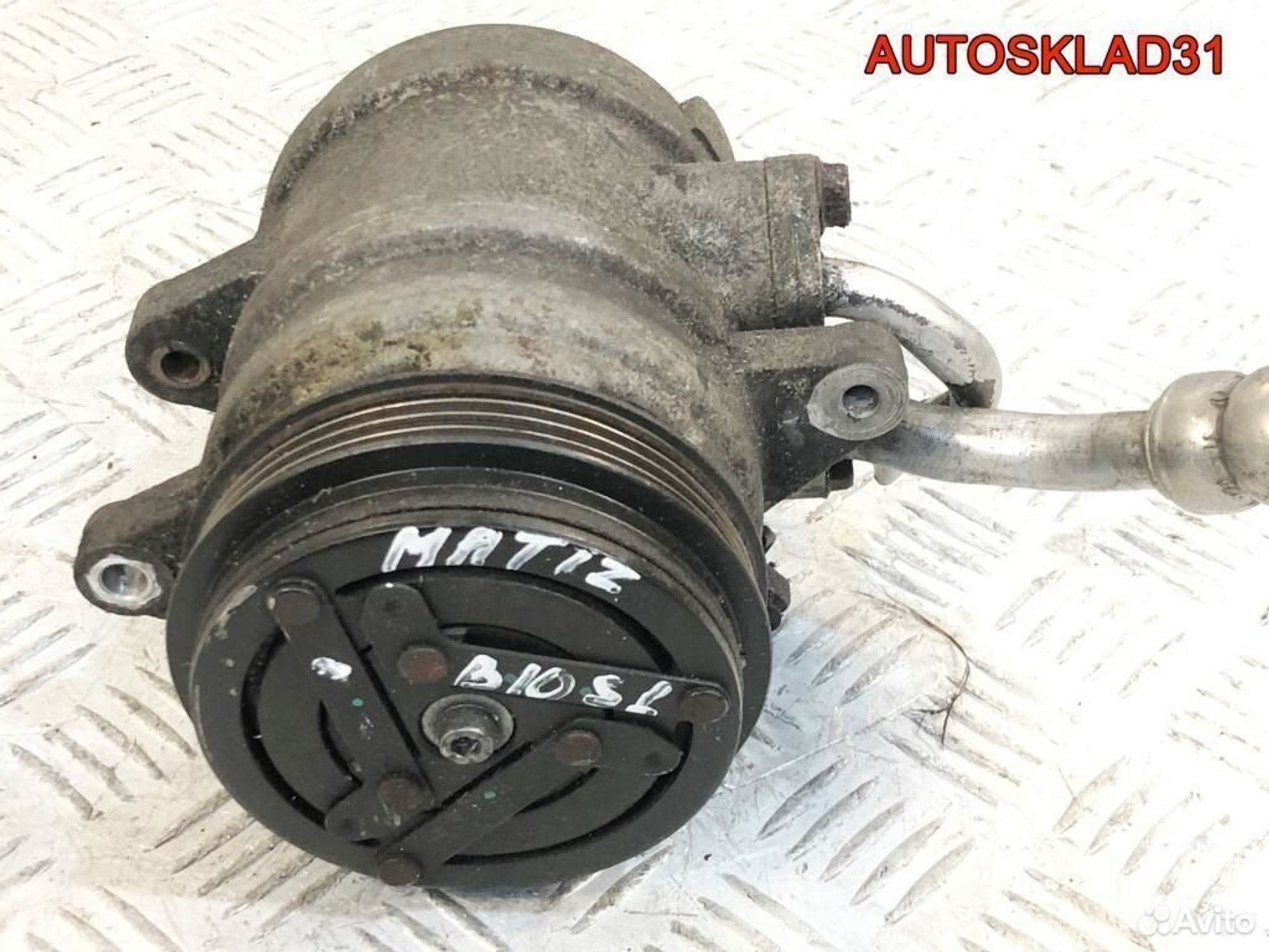 Компрессор кондиционера Daewoo Matiz 1.0 B10S1, 4600 рублей, Дубовое