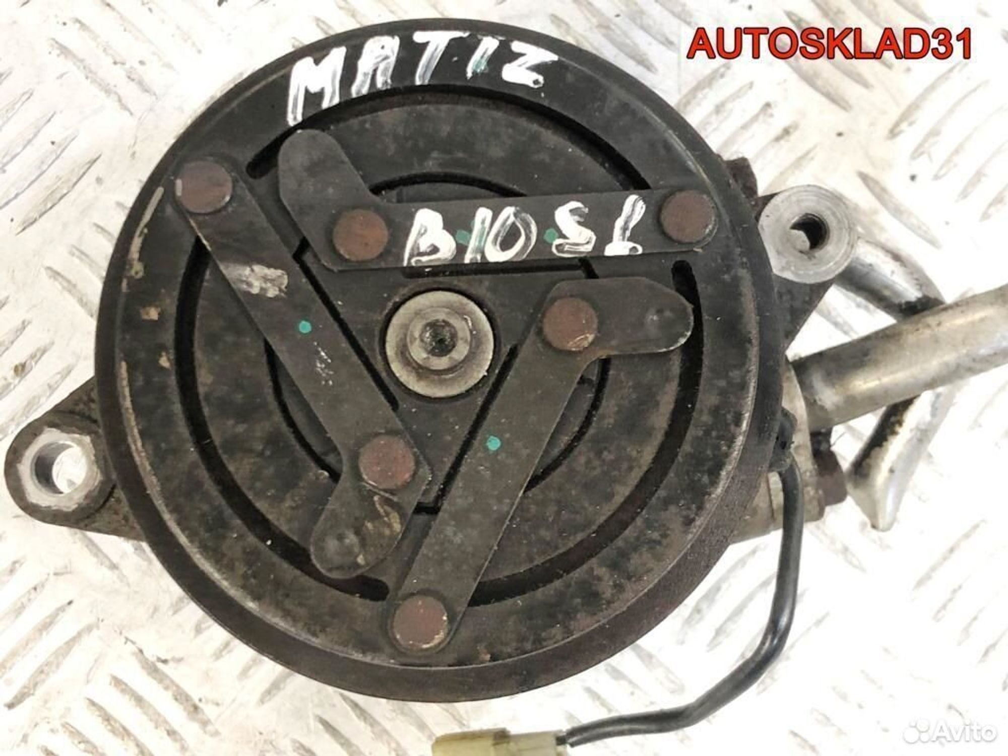 Компрессор кондиционера Daewoo Matiz 1.0 B10S1, 4600 рублей, Дубовое