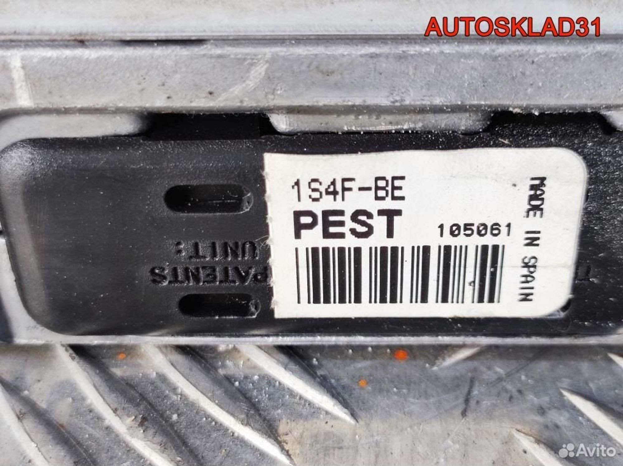 Блок эбу Ford Focus 1 1S4F12A650BE 1.6 Бензин, 1500 рублей, Дубовое