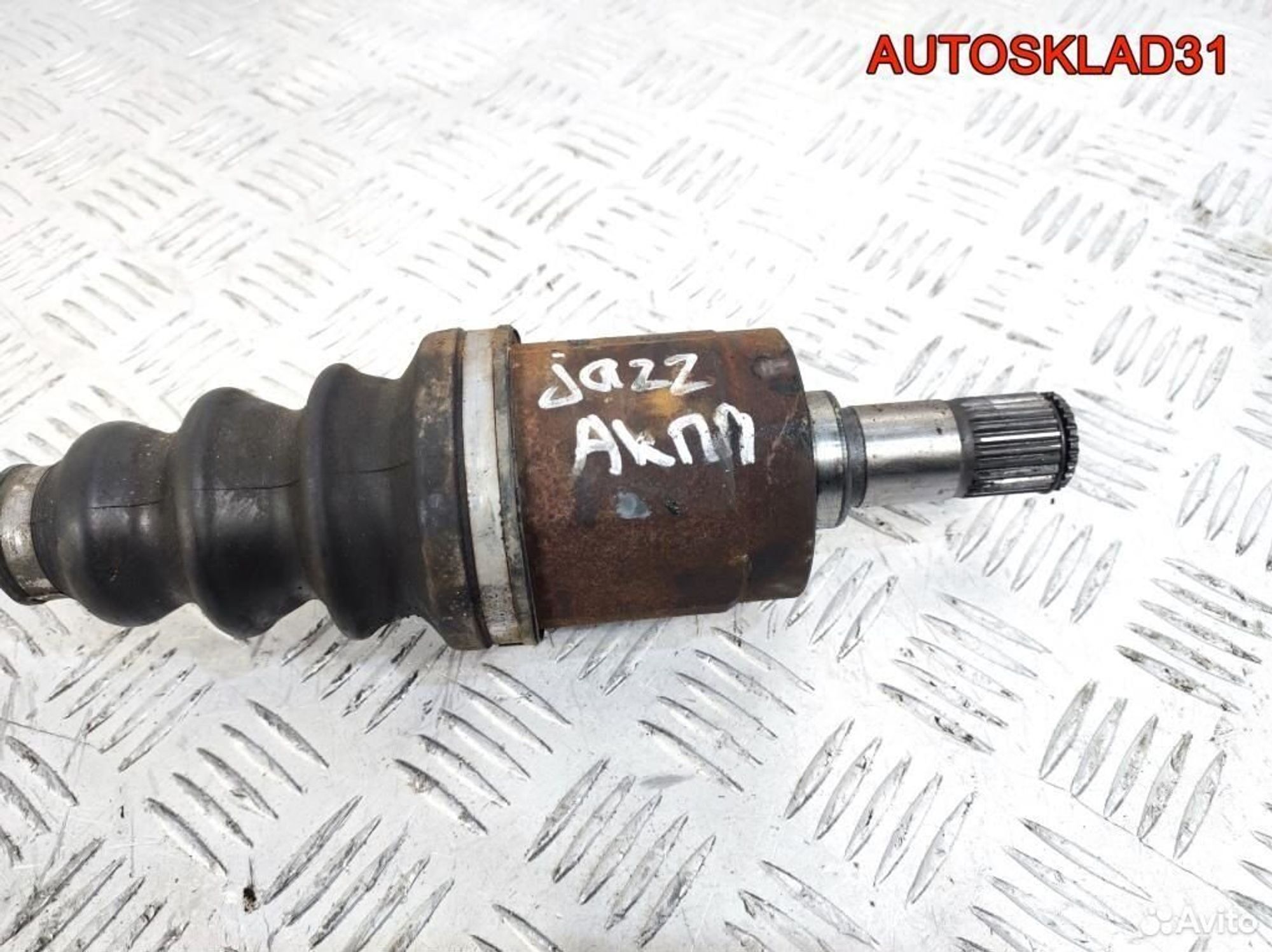 Полуось передняя левая Honda Jazz 1.3 L13A1 Бензин, 3600 рублей, Дубовое