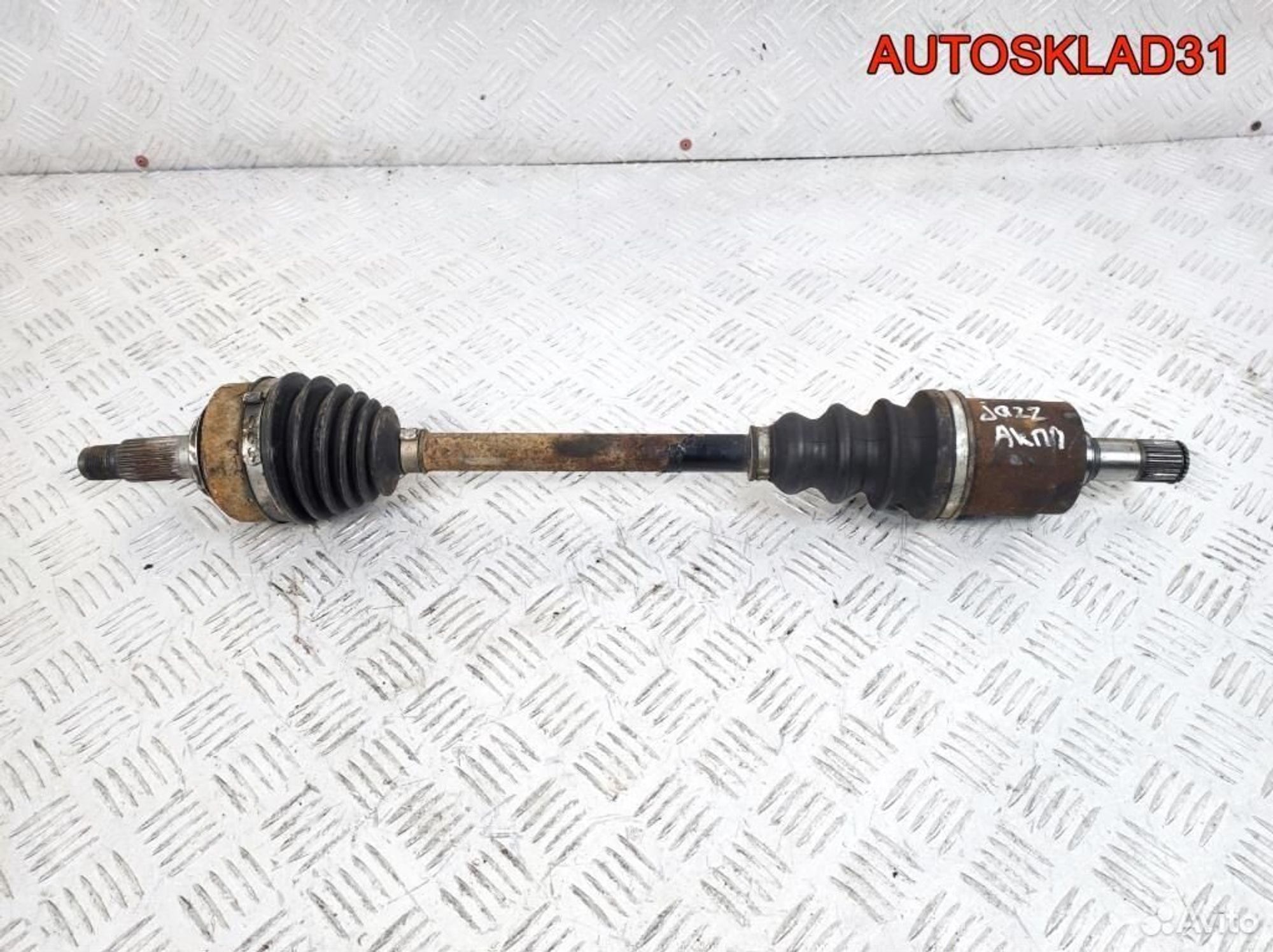 Полуось передняя левая Honda Jazz 1.3 L13A1 Бензин, 3600 рублей, Дубовое