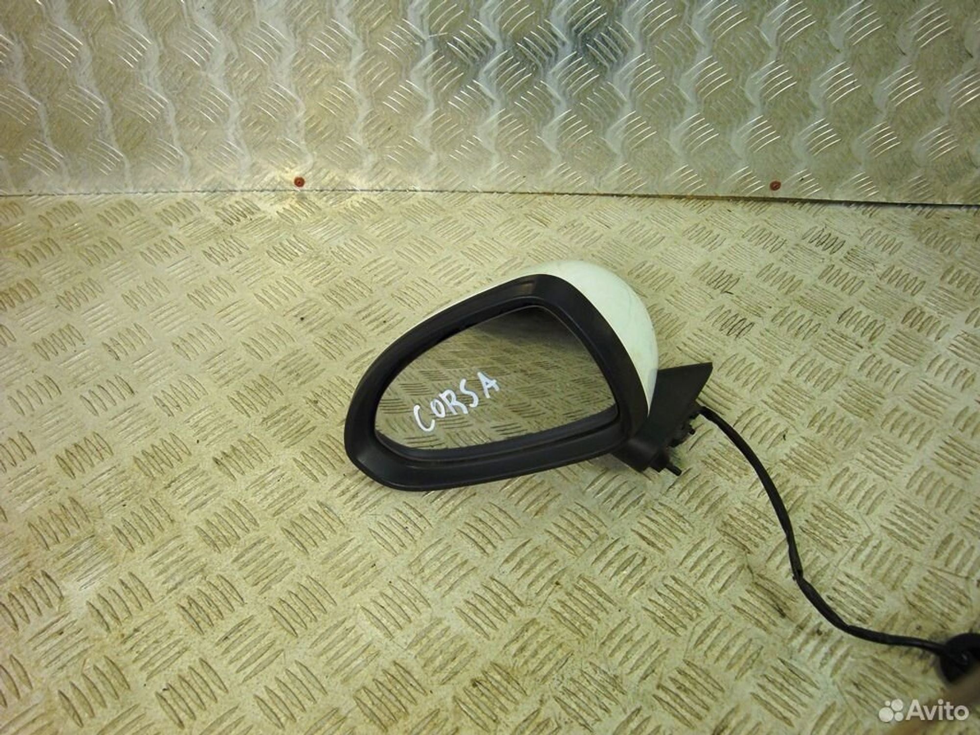 Зеркало левое электрическое Opel Corsa D, 3600 рублей, Дубовое