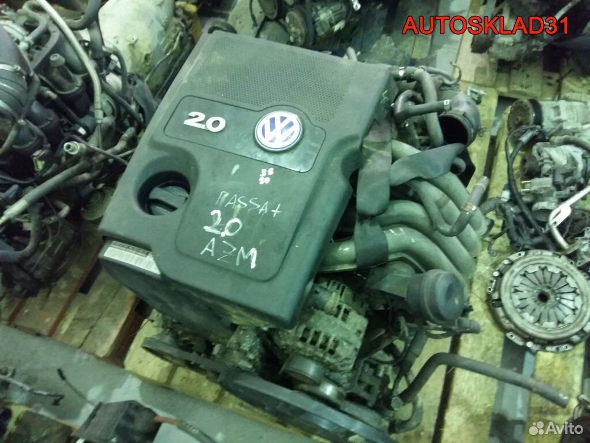 Двигатель AZM Volkswagen Passat B5+ 2.0 бензин, 70000 рублей, Дубовое