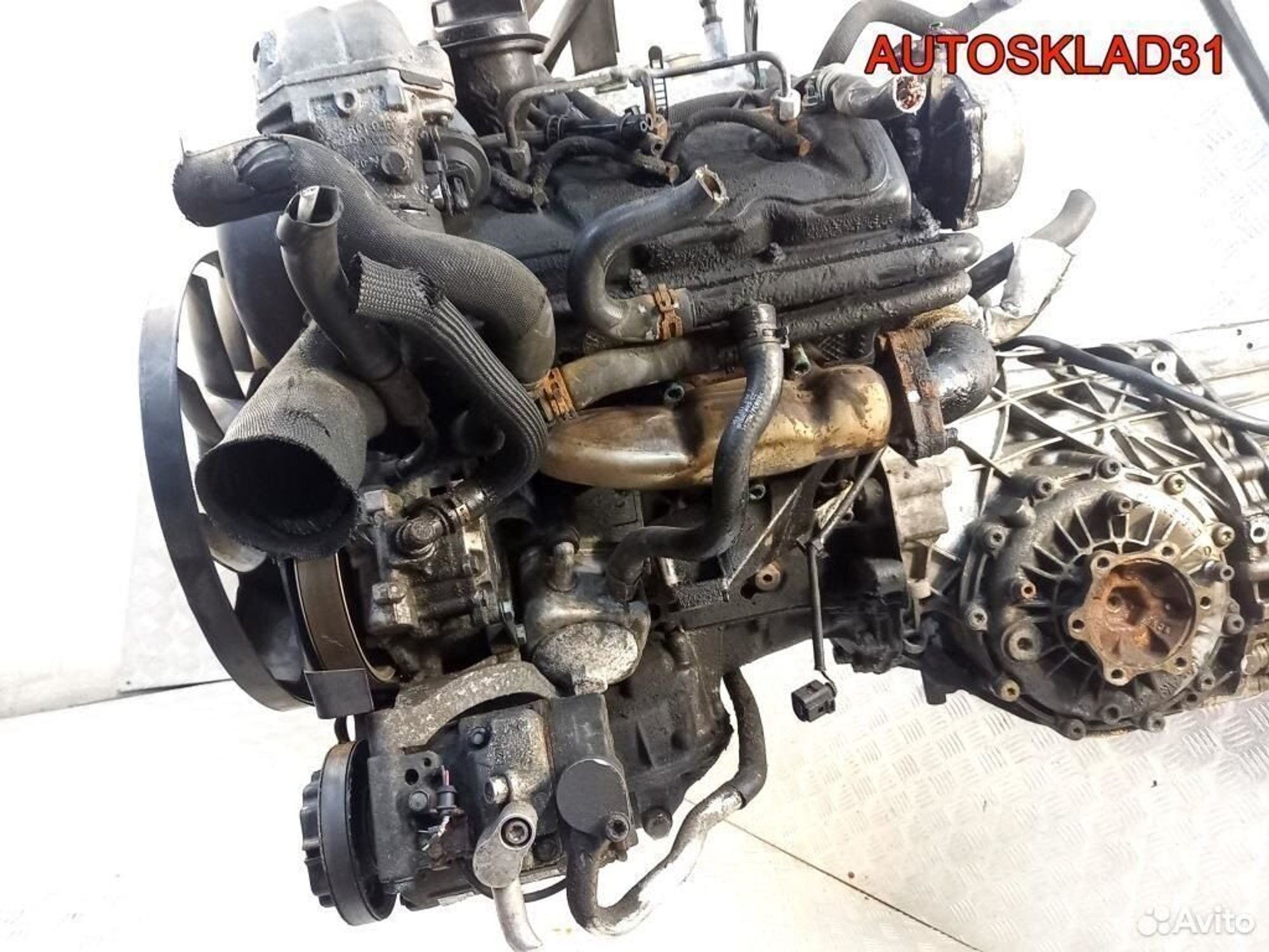 Двигатель BFC Audi A6 C5 2.5 Дизель, 45000 рублей, Дубовое