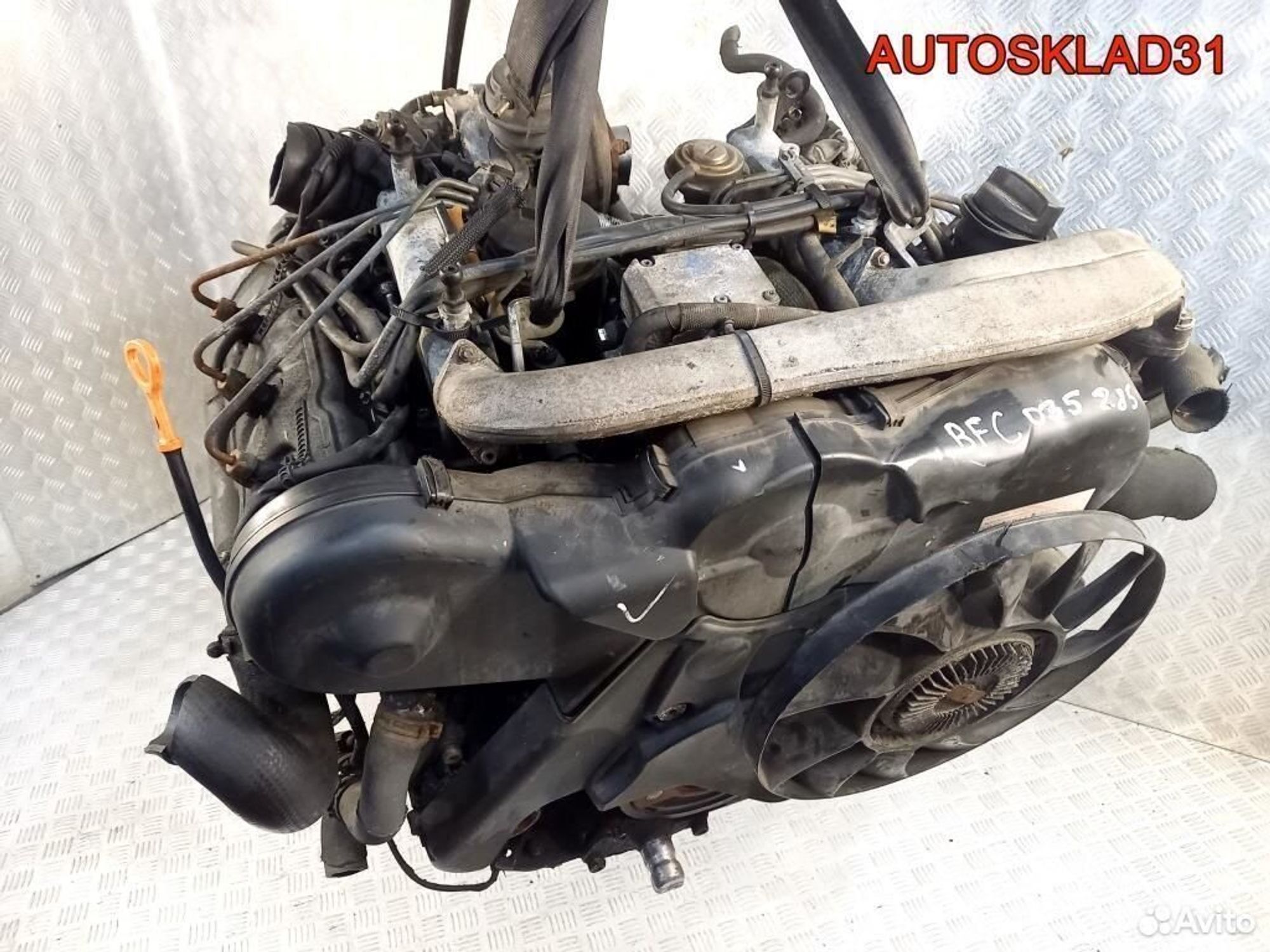 Двигатель BFC Audi A6 C5 2.5 Дизель, 45000 рублей, Дубовое