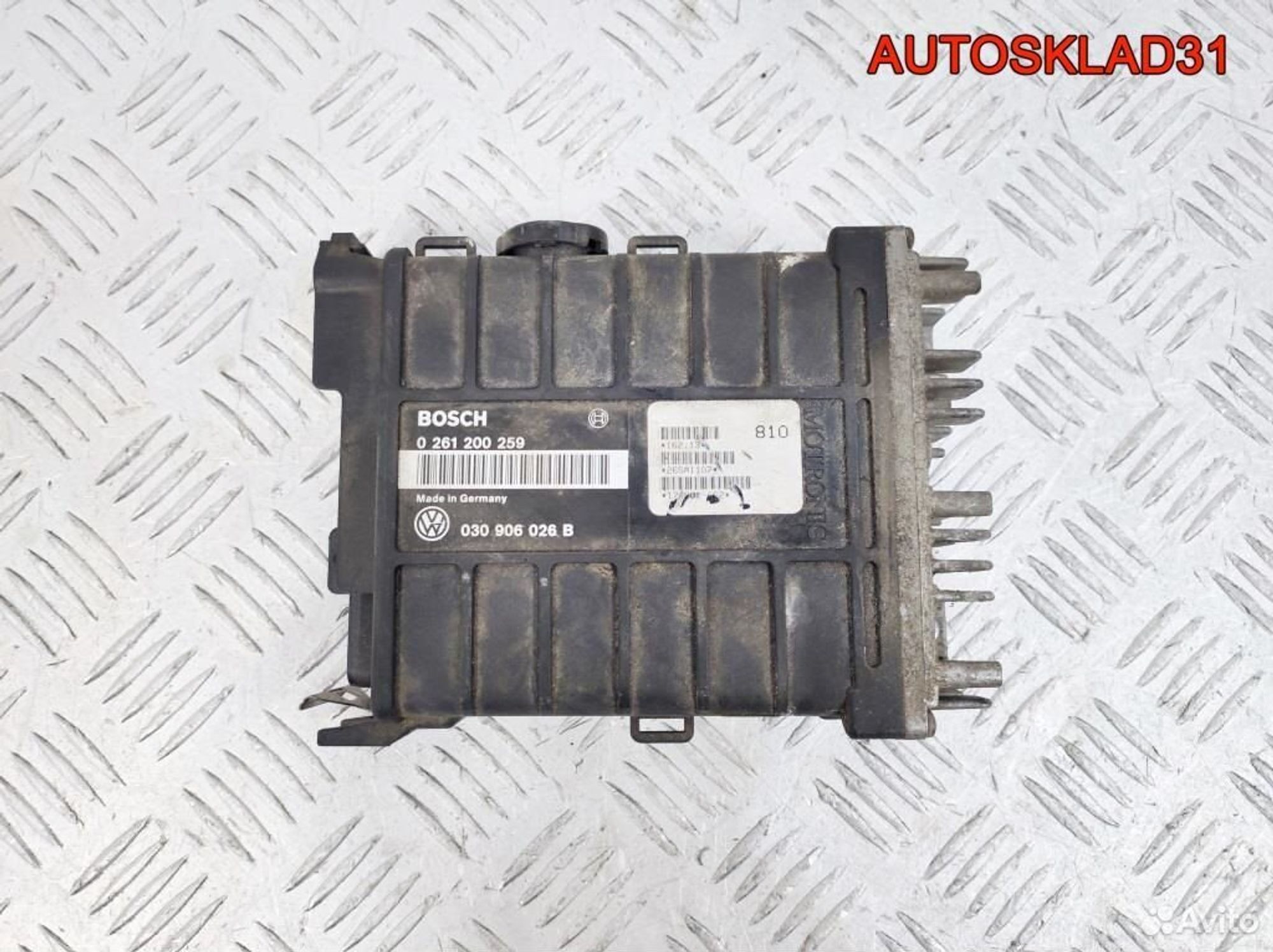 Блок Эбу Volkswagen Polo 030906026B 1.3 Бензин, 1000 рублей, Дубовое