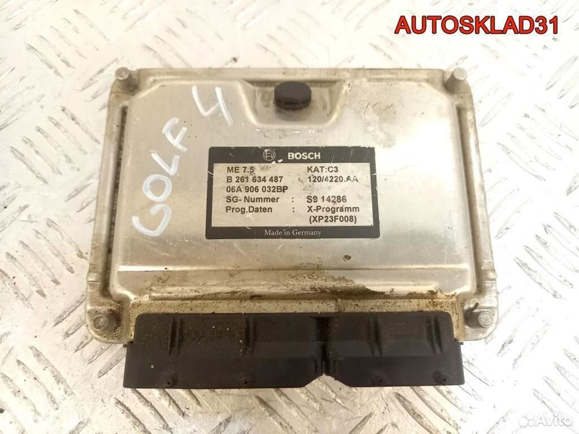 Блок эбу Volkswagen Golf 4 06A906032BP, 2000 рублей, Дубовое