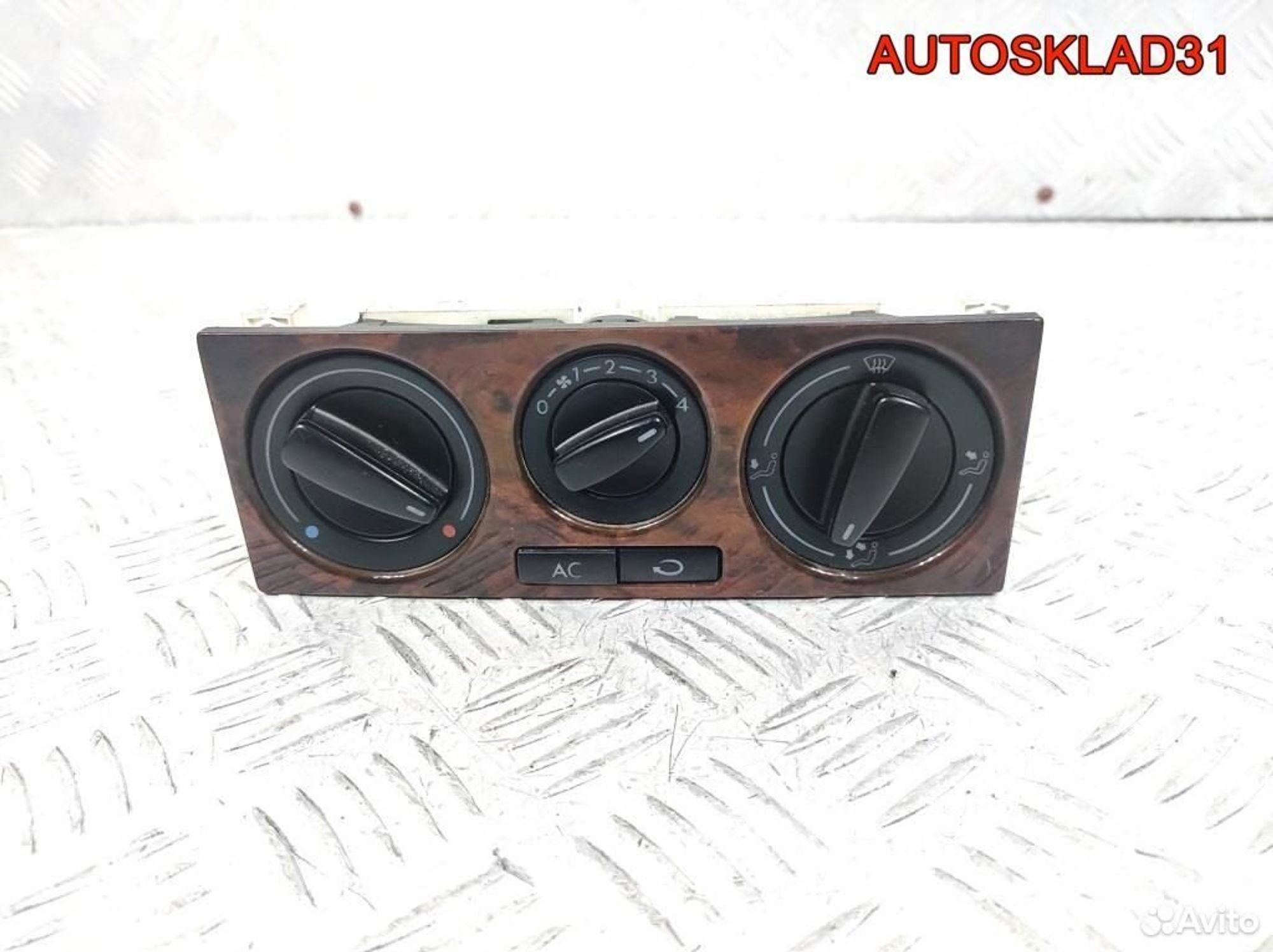 Блок управления отопителем VW Passat B5 1J0820045C, 2100 рублей, Дубовое