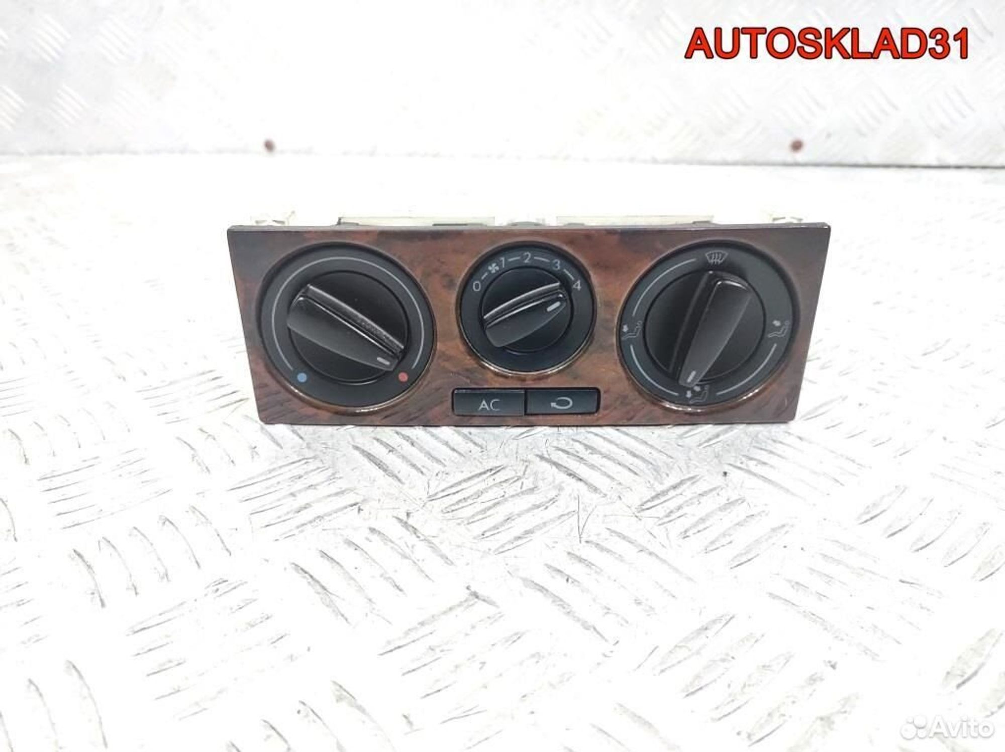 Блок управления отопителем VW Passat B5 1J0820045C, 2100 рублей, Дубовое