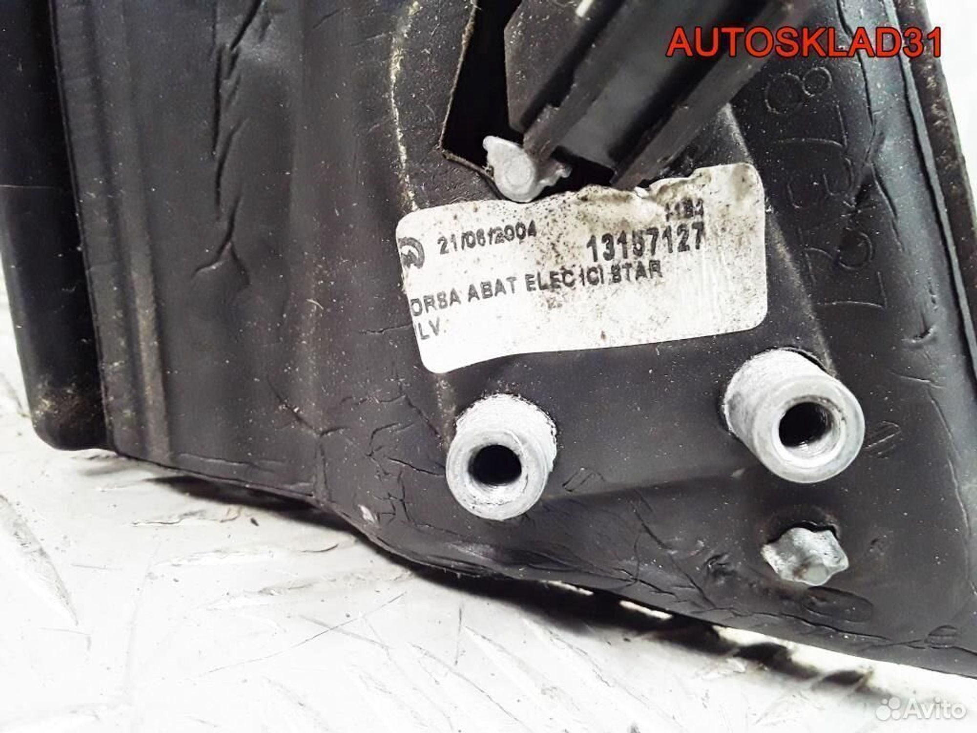 Зеркало левое электрическое Opel Meriva A 13157127, 4800 рублей, Дубовое