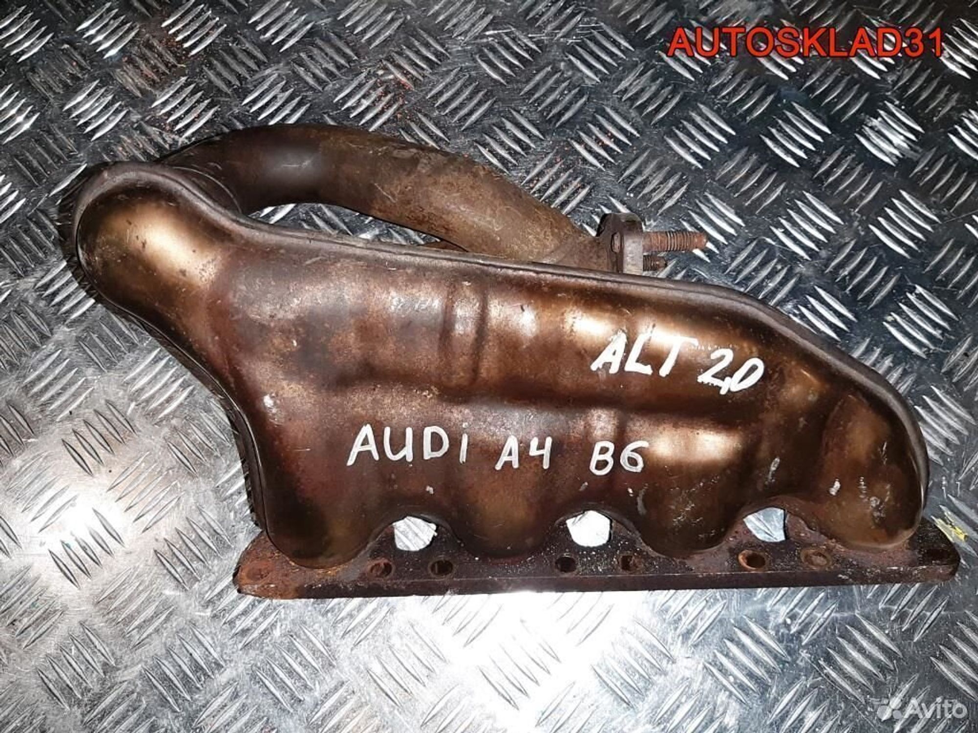 Коллектор выпускной Audi A4 B6 2.0 ALT 06D253031C, 500 рублей, Дубовое