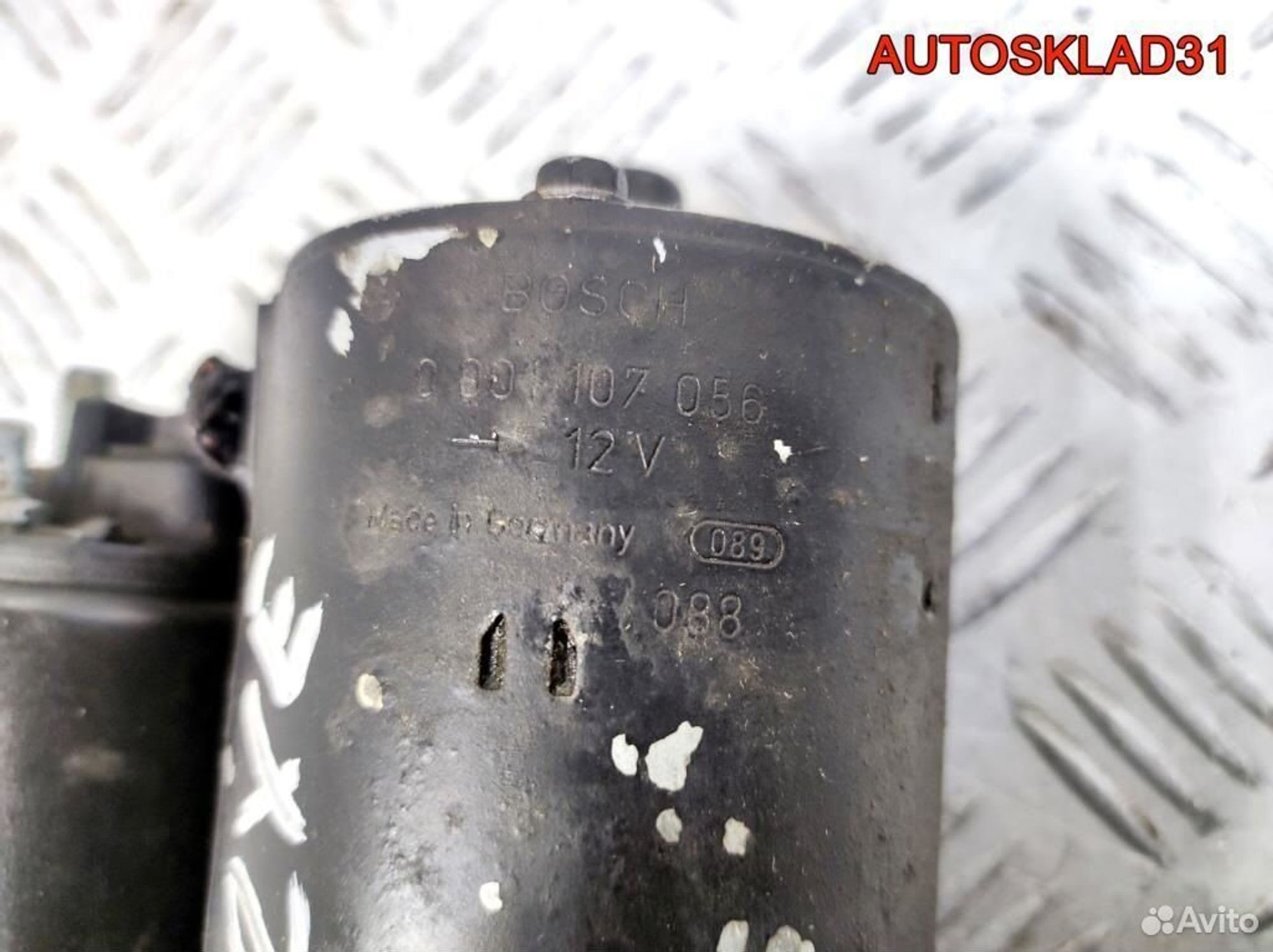 Стартер Opel Omega B 2.2 Z22XE 0001107056 Бензин, 5200 рублей, Дубовое