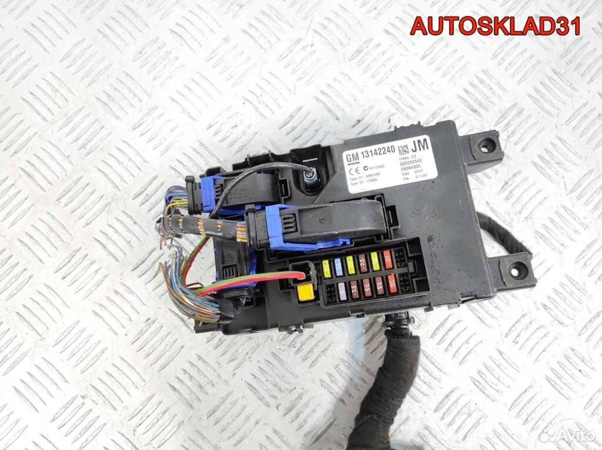 Блок предохранителей салона Opel Corsa D 13142240, 2100 рублей, Дубовое