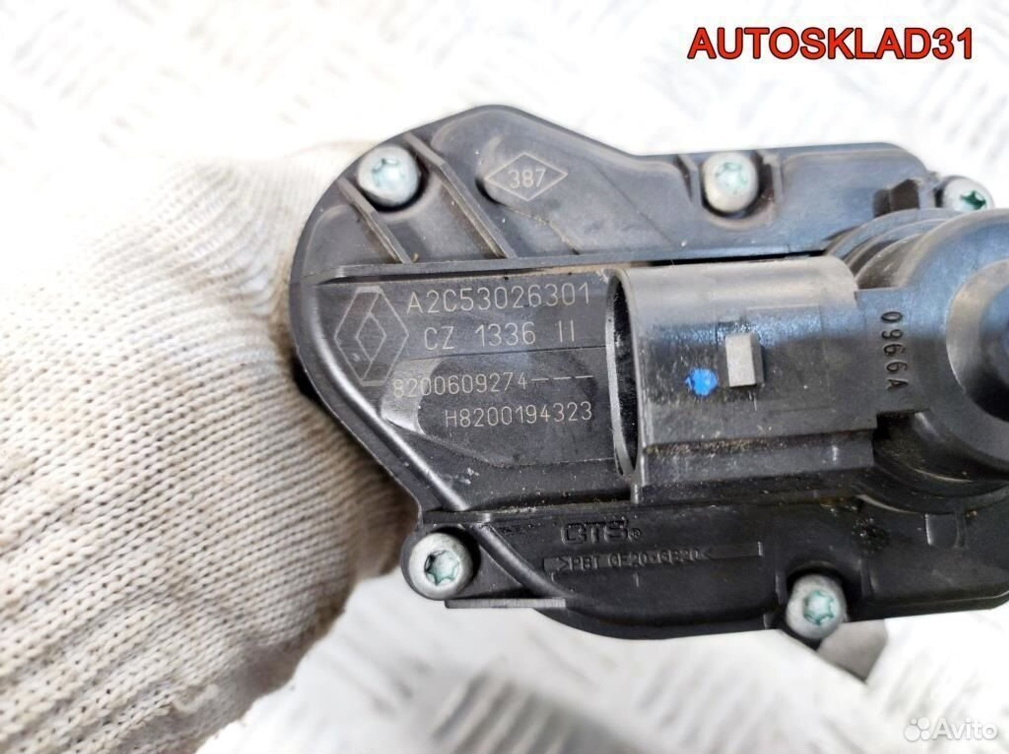 Клапан EGR егр Renault Megane 2 1.9 F9Q 8200609274, 2100 рублей, Дубовое