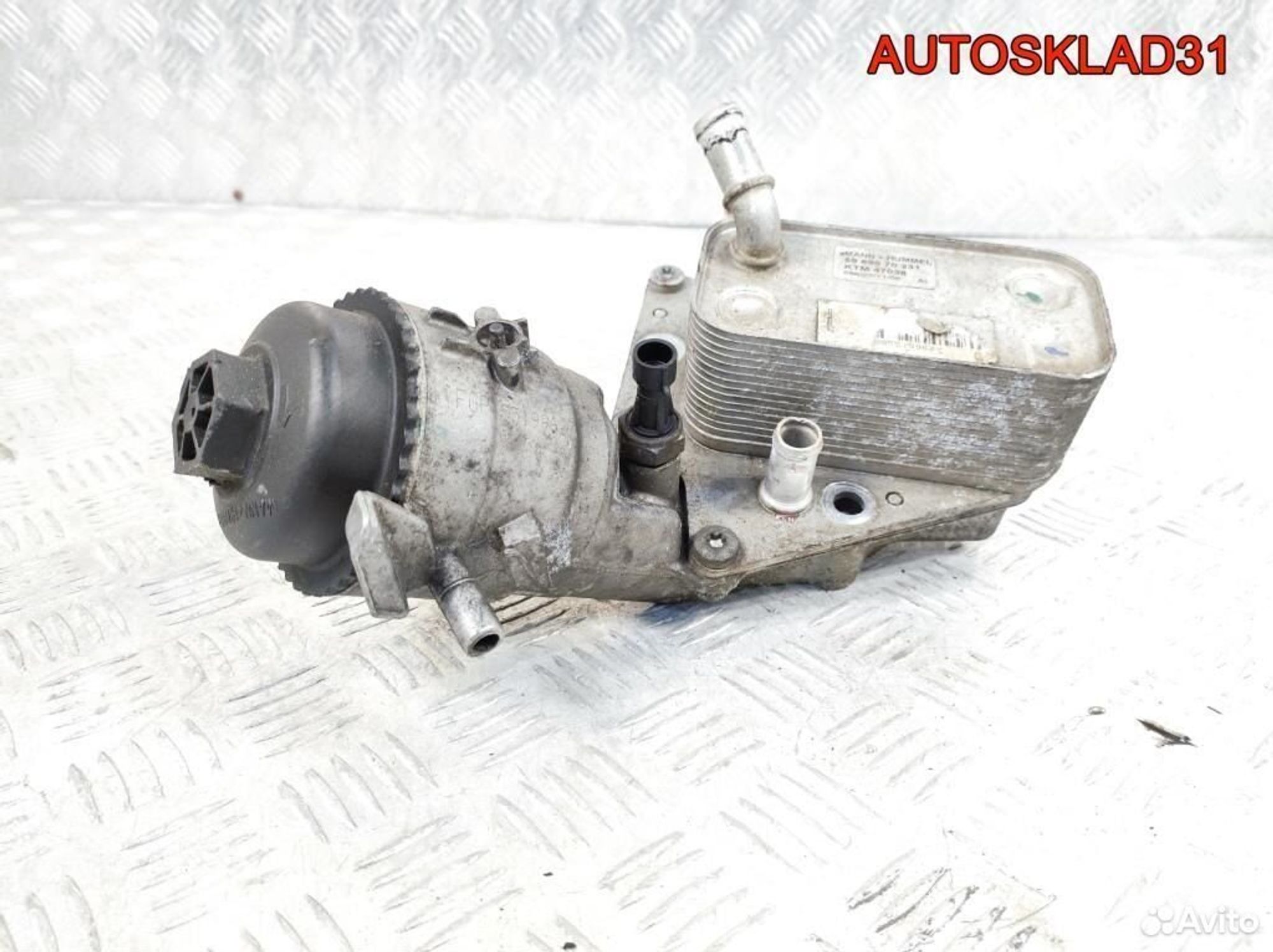 Корпус масляного фильтра Opel Astra H 1.9 Z19DT, 2500 рублей, Дубовое