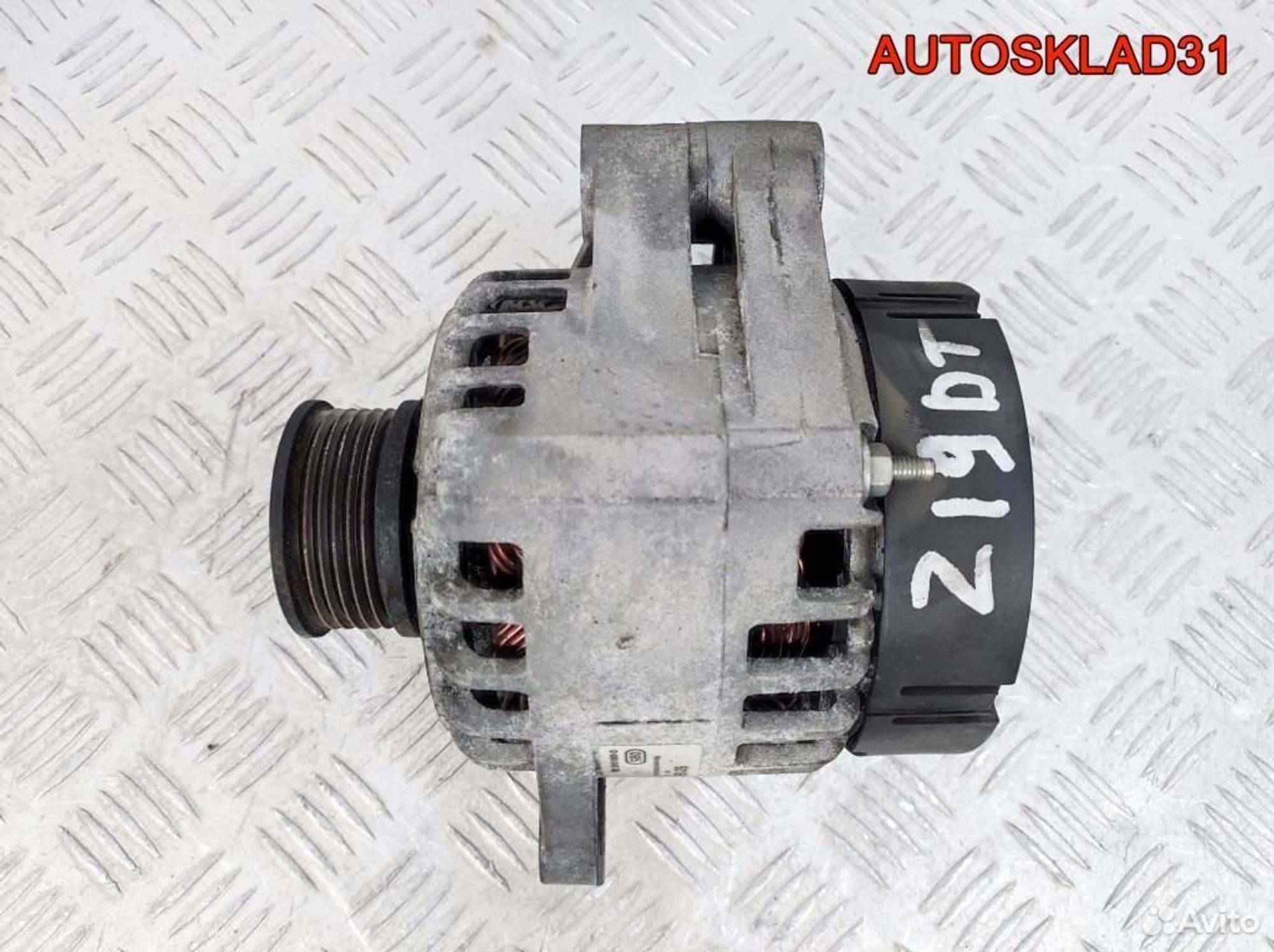 Генератор 105A Opel Astra H 1.9 Z19DT 93169028, 6200 рублей, Дубовое