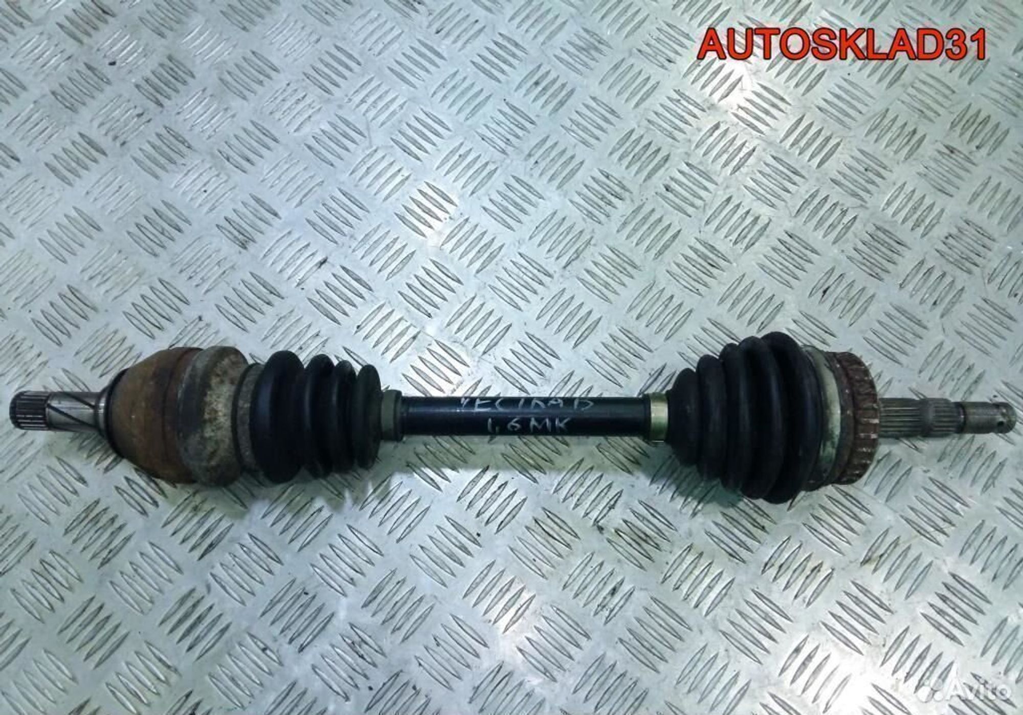 Привод передний левый Opel Vectra B 1.6 МКПП F17, 3300 рублей, Дубовое