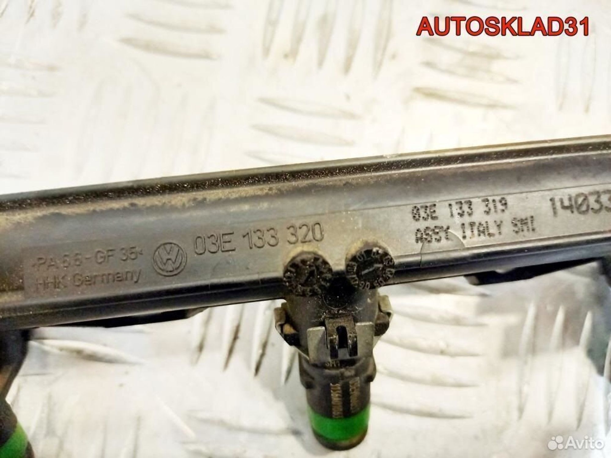 Форсунка инжекторная VW Polo 1.2 AZQ 03E906031, 600 рублей, Дубовое