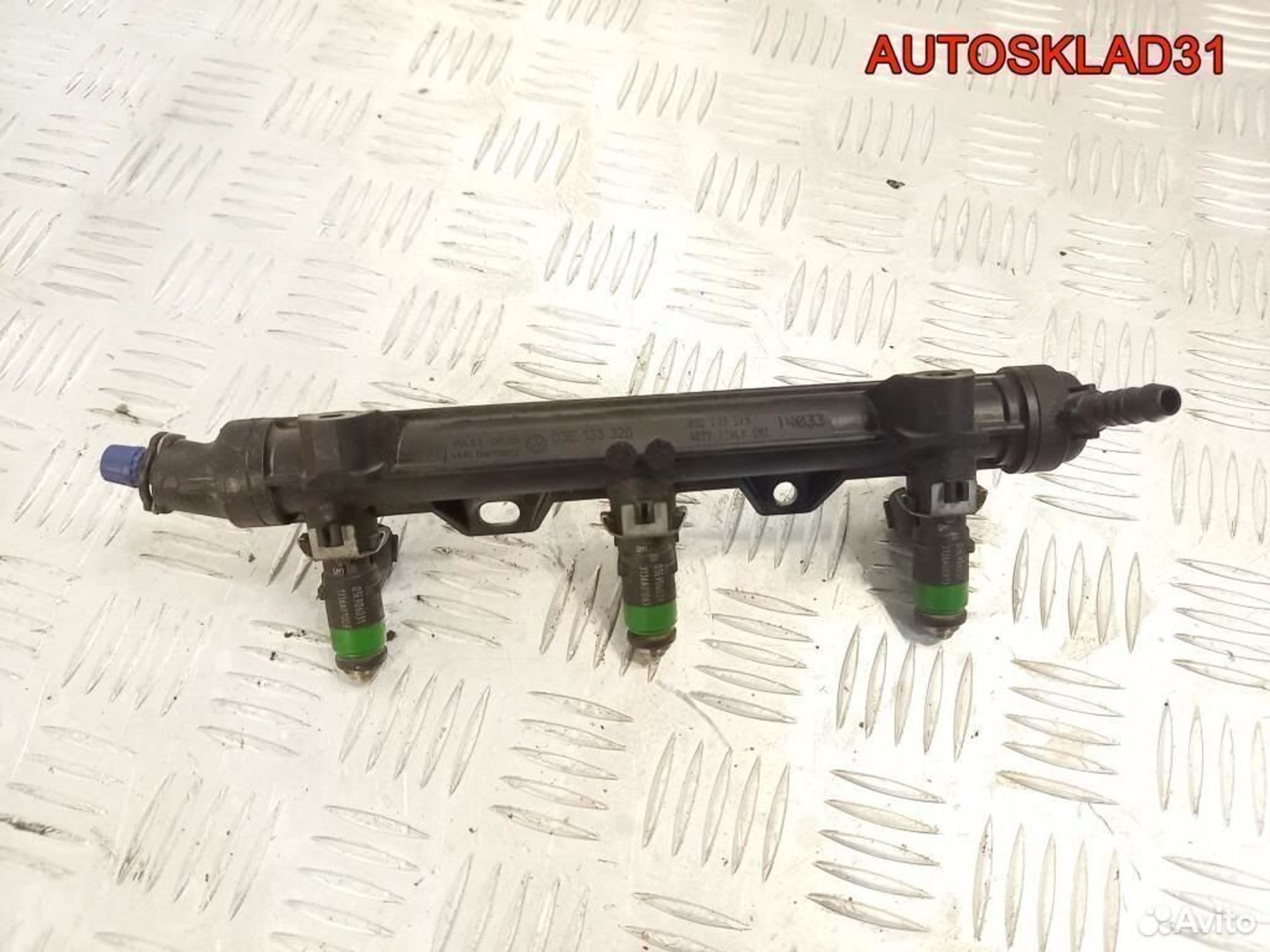 Форсунка инжекторная VW Polo 1.2 AZQ 03E906031, 600 рублей, Дубовое