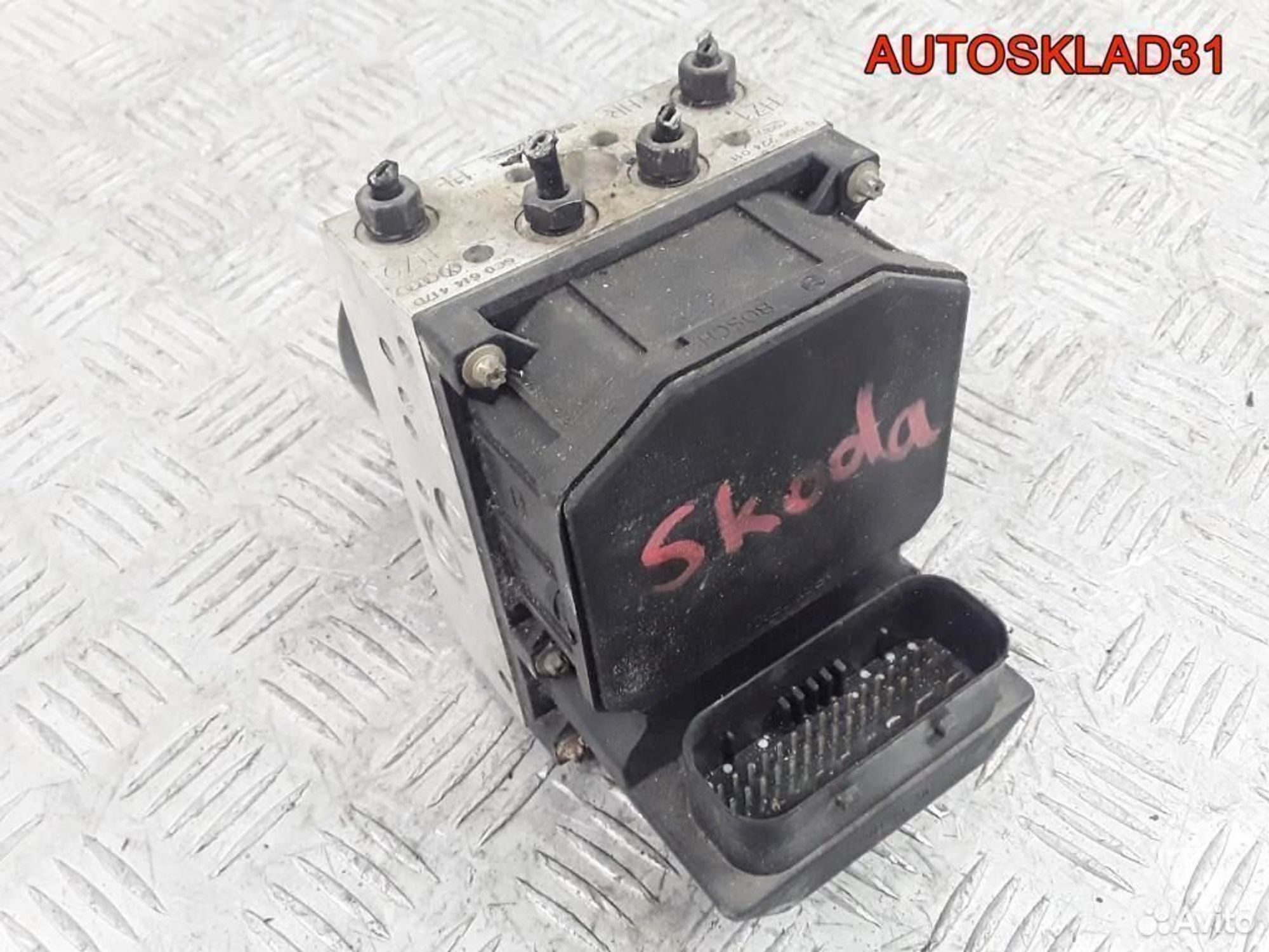 Блок абс ABS Skoda Fabia 6Q0614417D, 4100 рублей, Дубовое