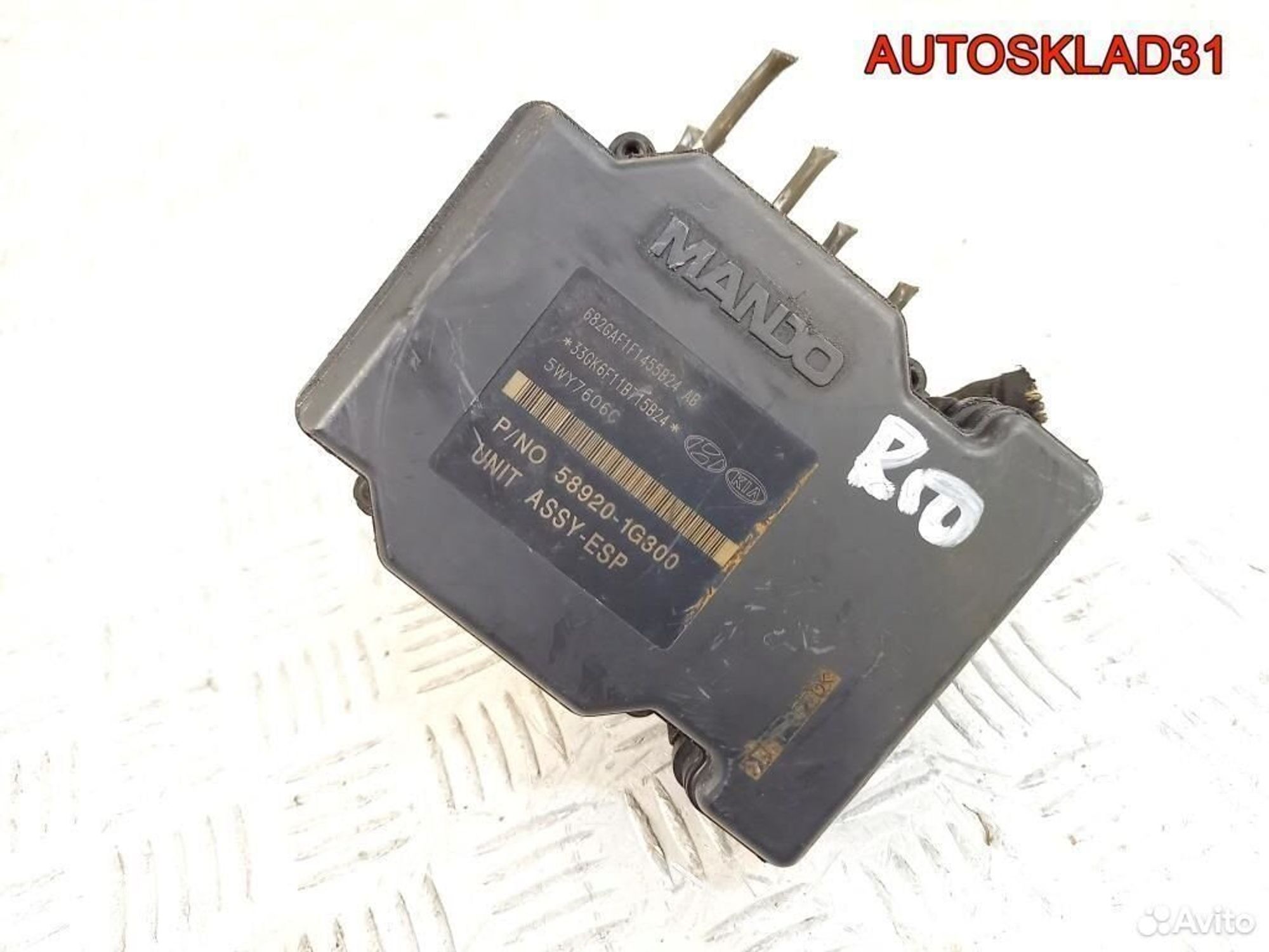 Блок ABS Kia RIO 2005-2011 589201G300, 3400 рублей, Дубовое