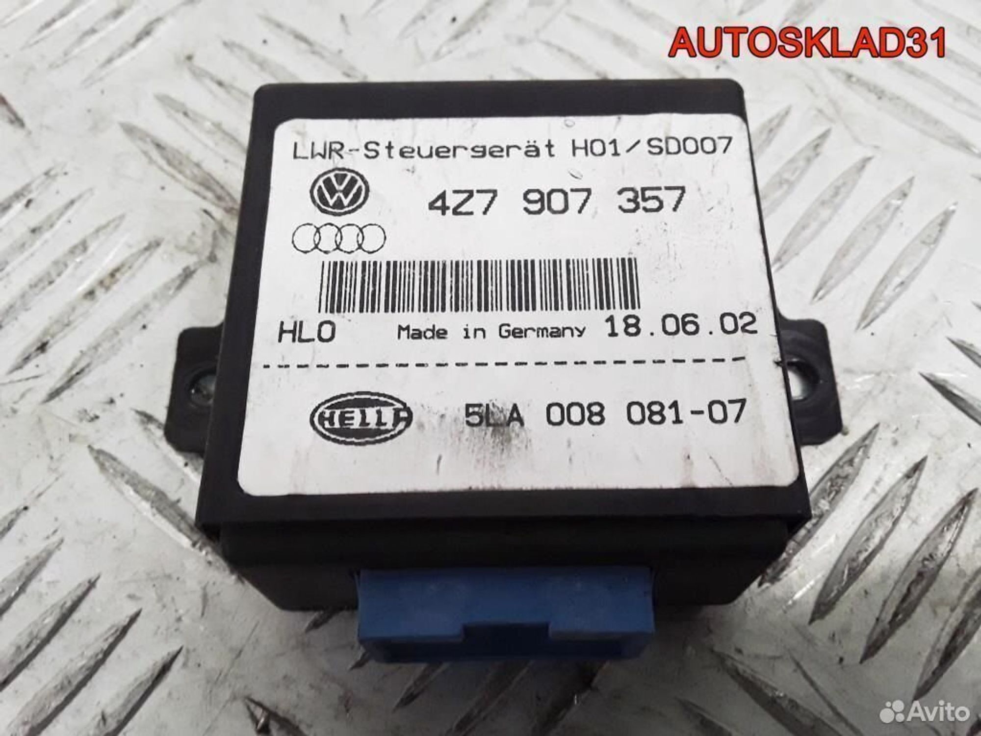 Блок управления корректором фар Audi A6 C5, 1200 рублей, Дубовое